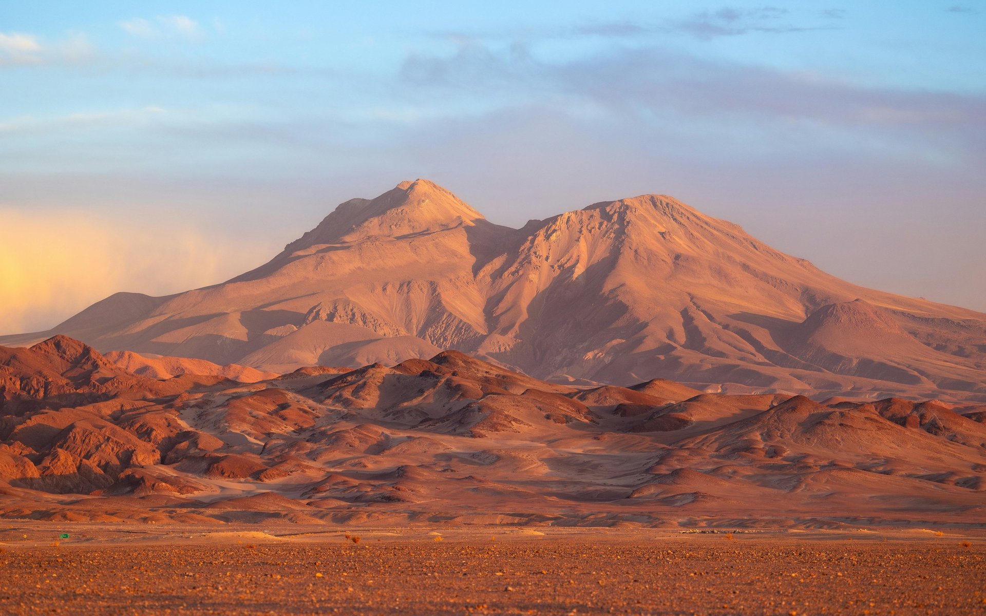 mountain range under blue sky