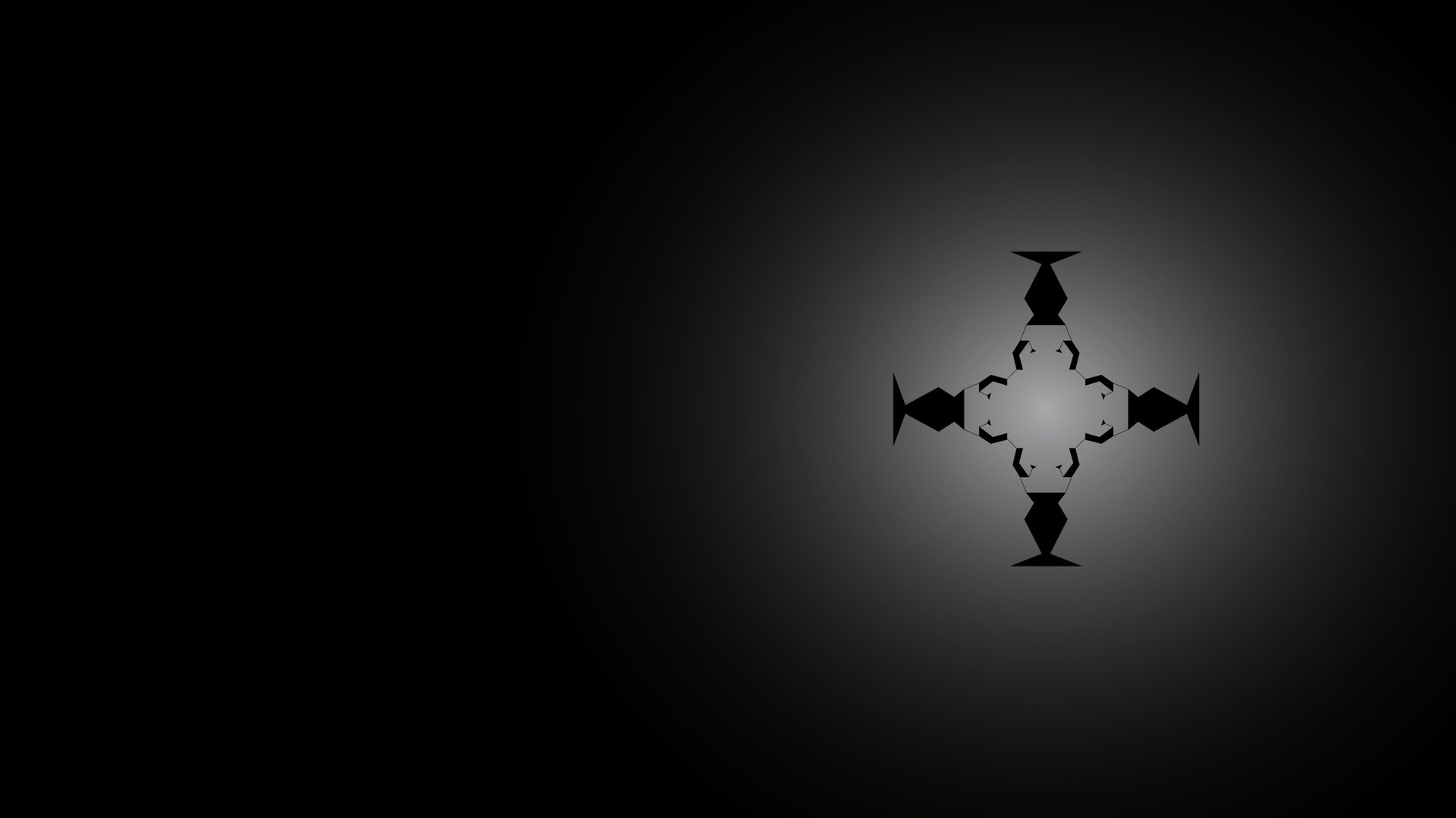 an abstract photo of a curved building with a blue sky in the background