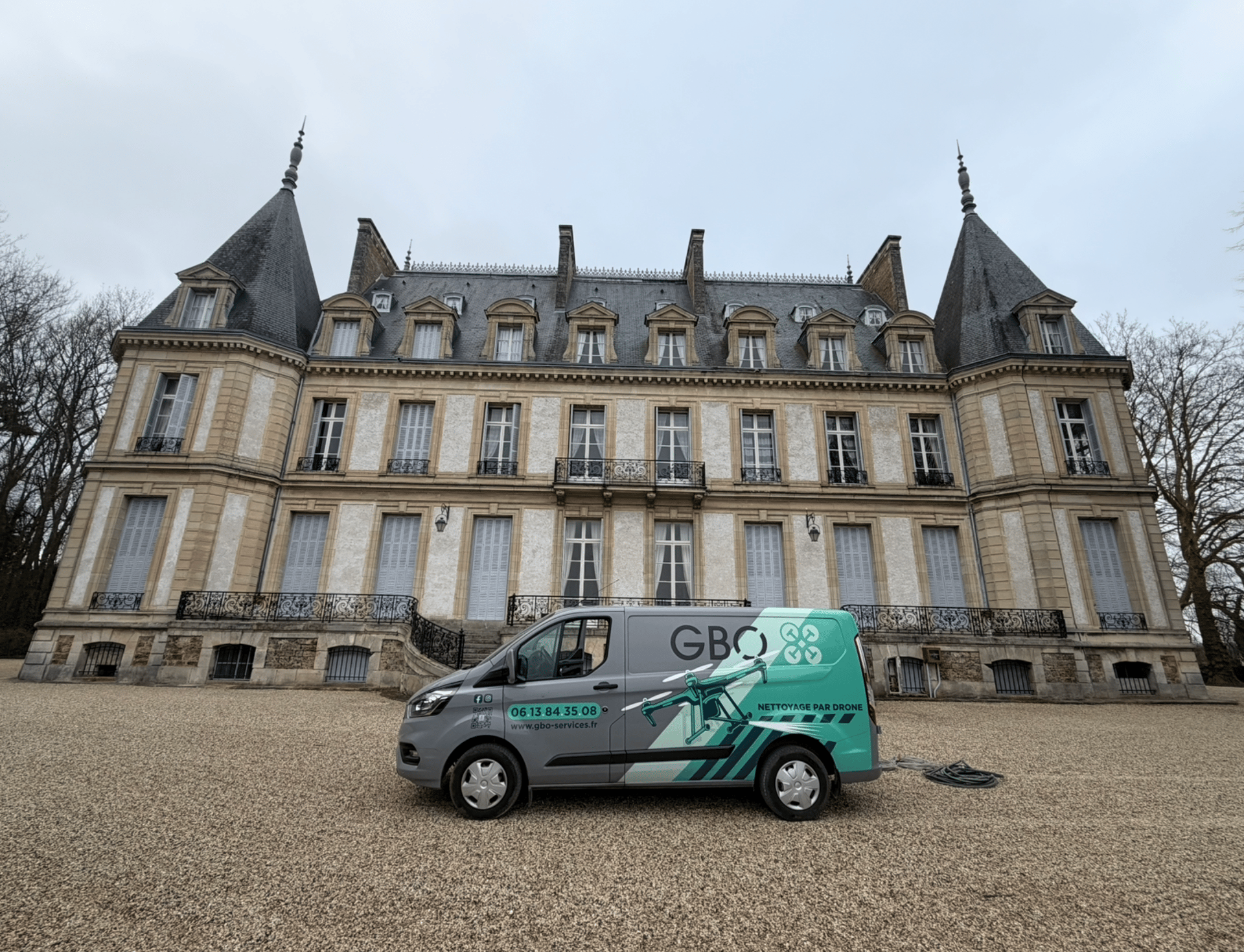 nettoyage vitre drone