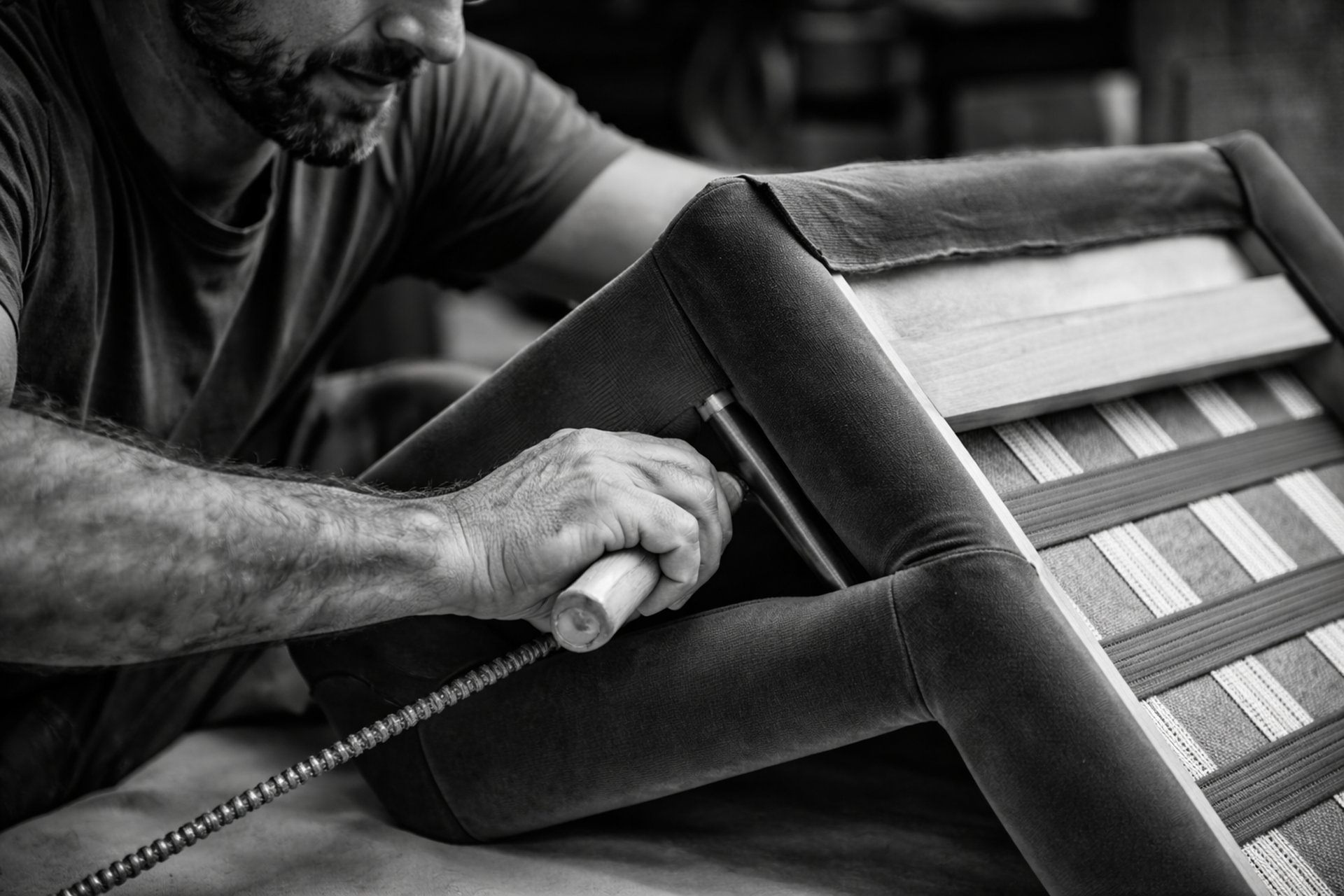 black blue and yellow textile