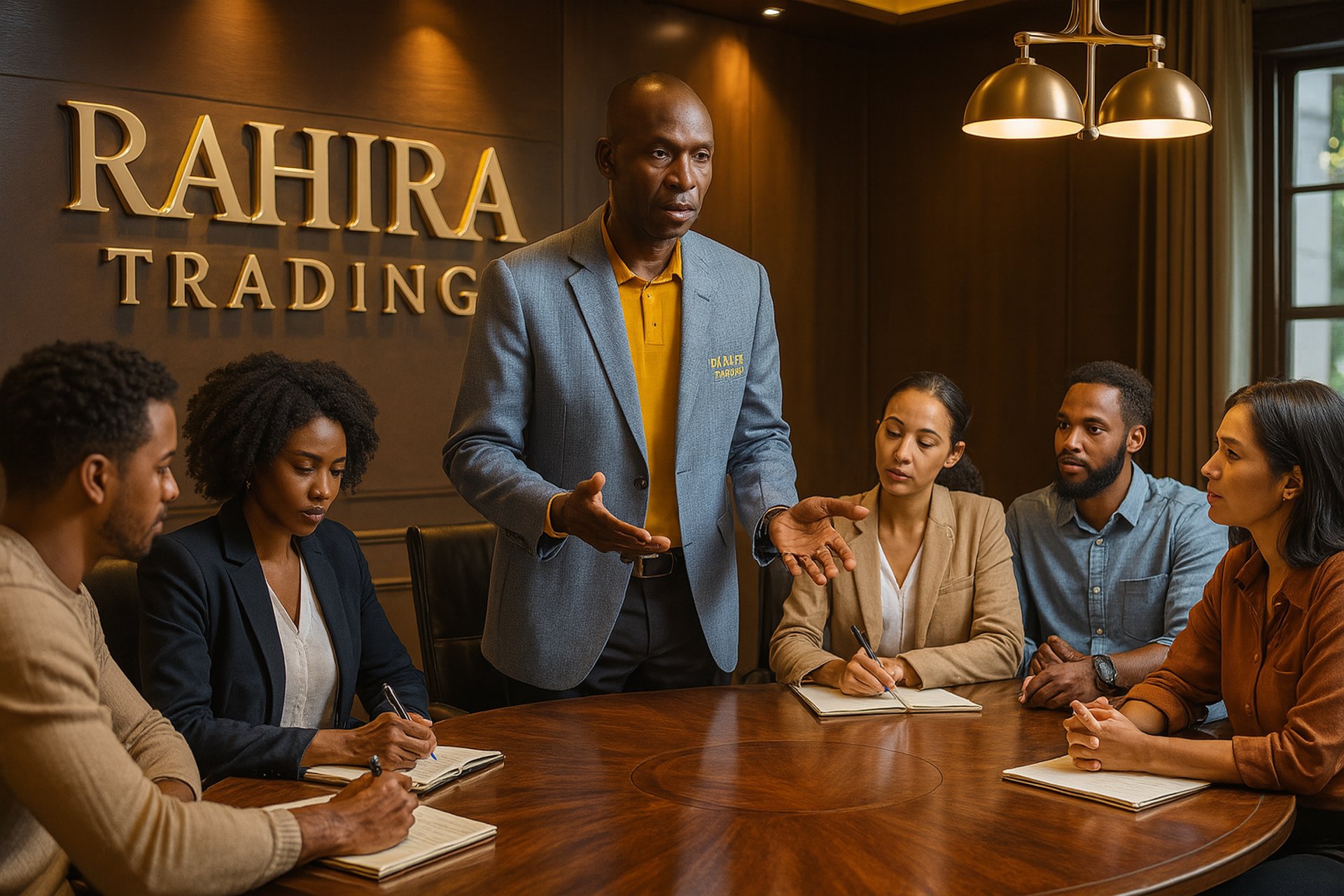 black and brown leather padded tub sofa