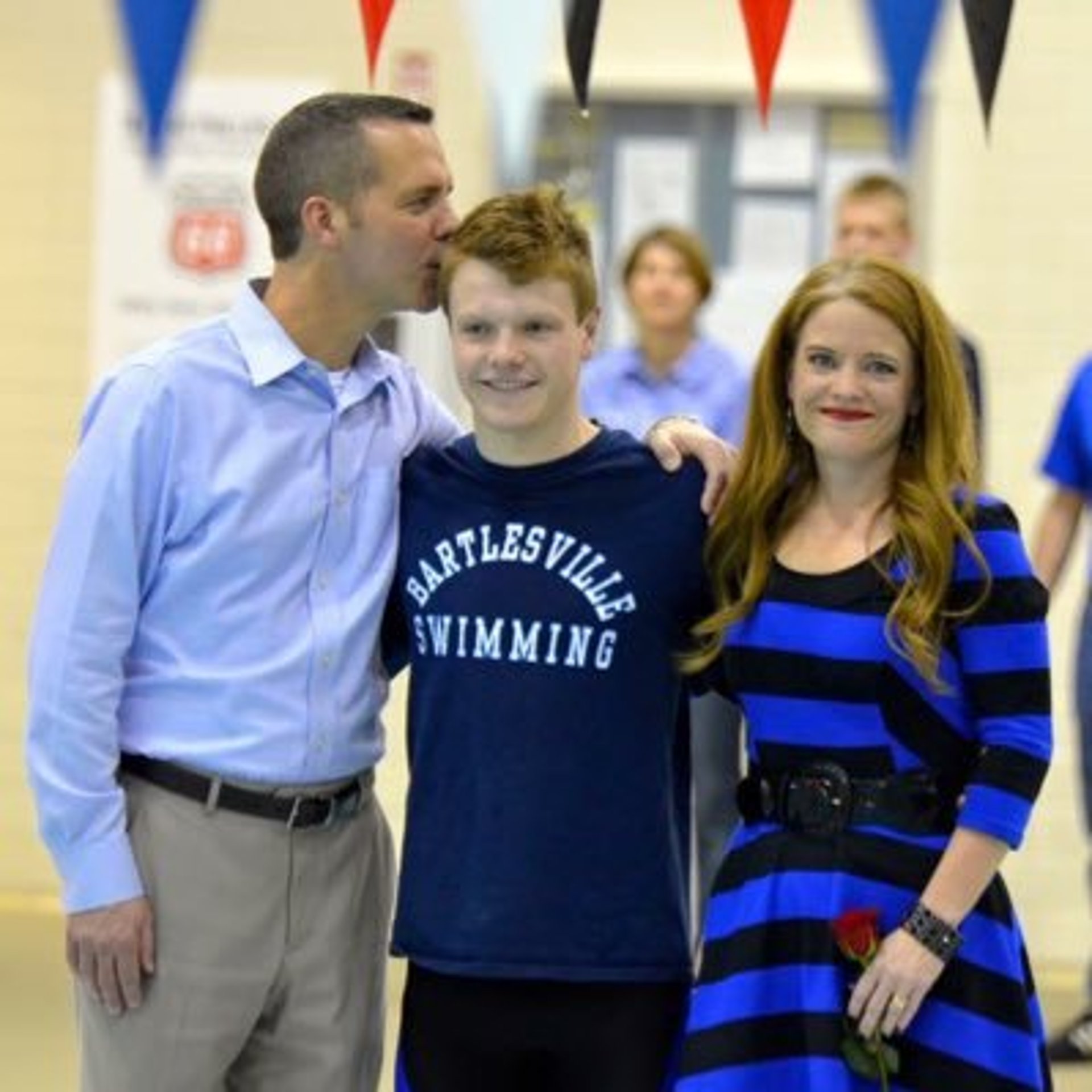 black blue and yellow textile