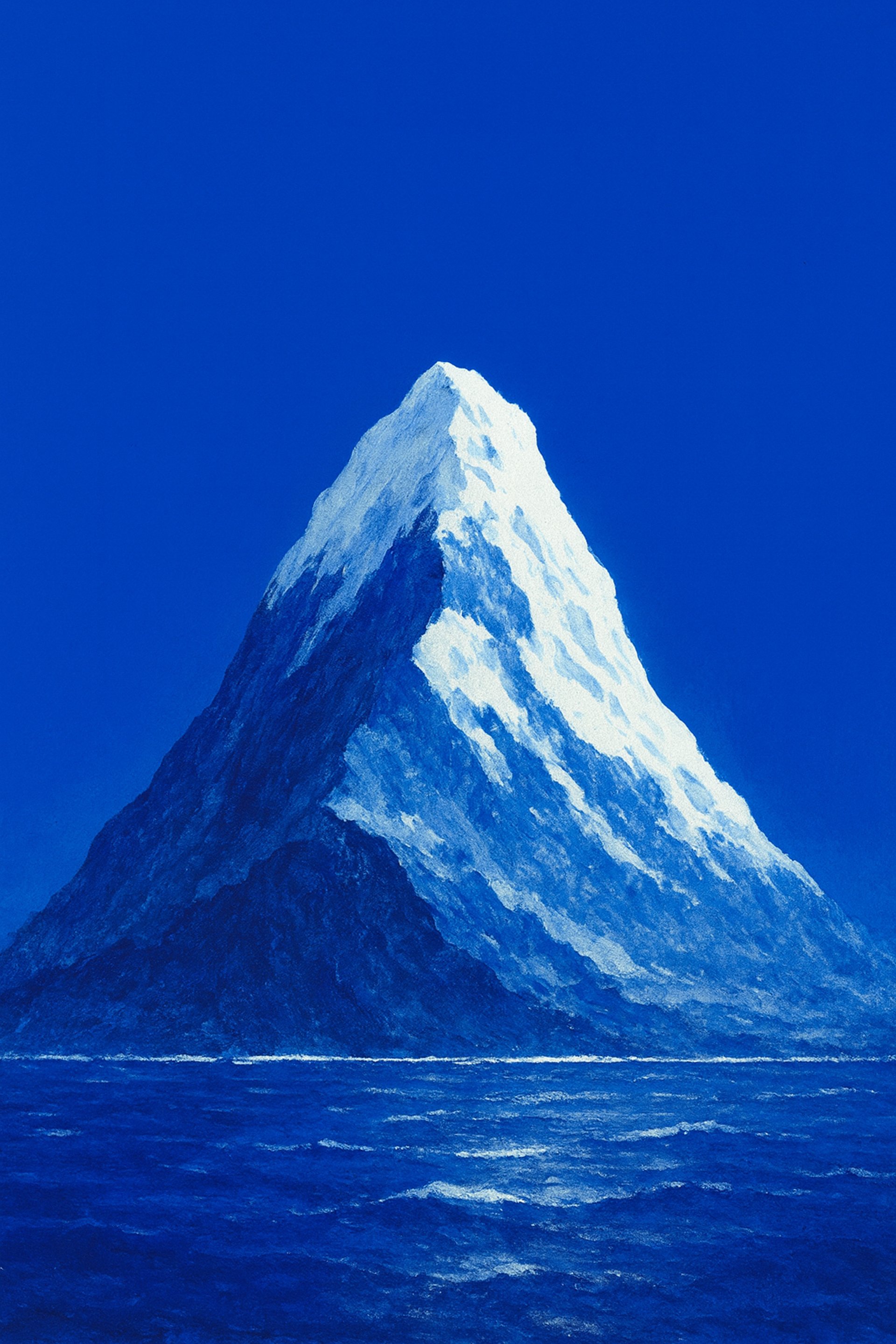 an abstract photo of a curved building with a blue sky in the background