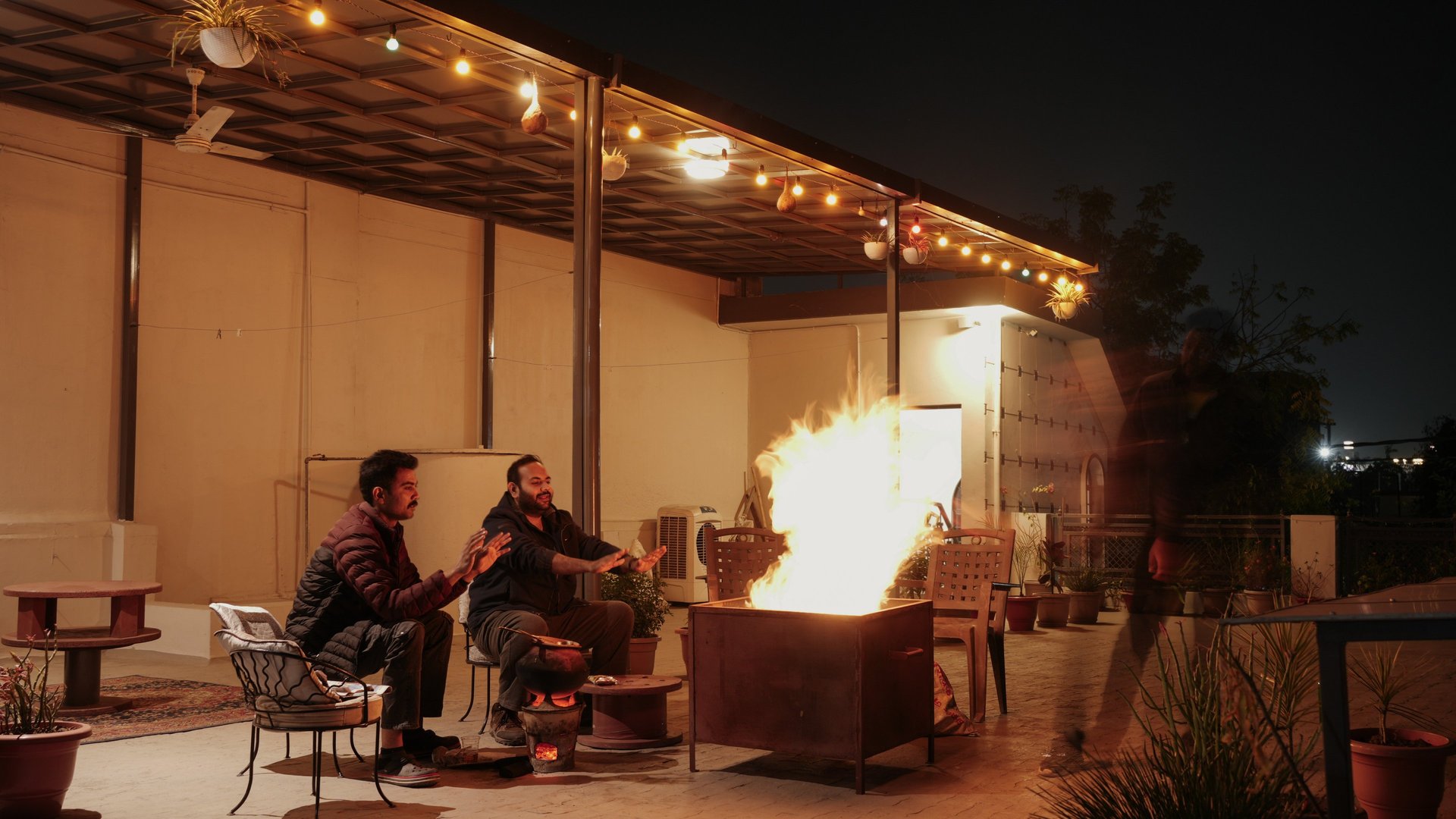 woman wearing yellow long-sleeved dress under white clouds and blue sky during daytime