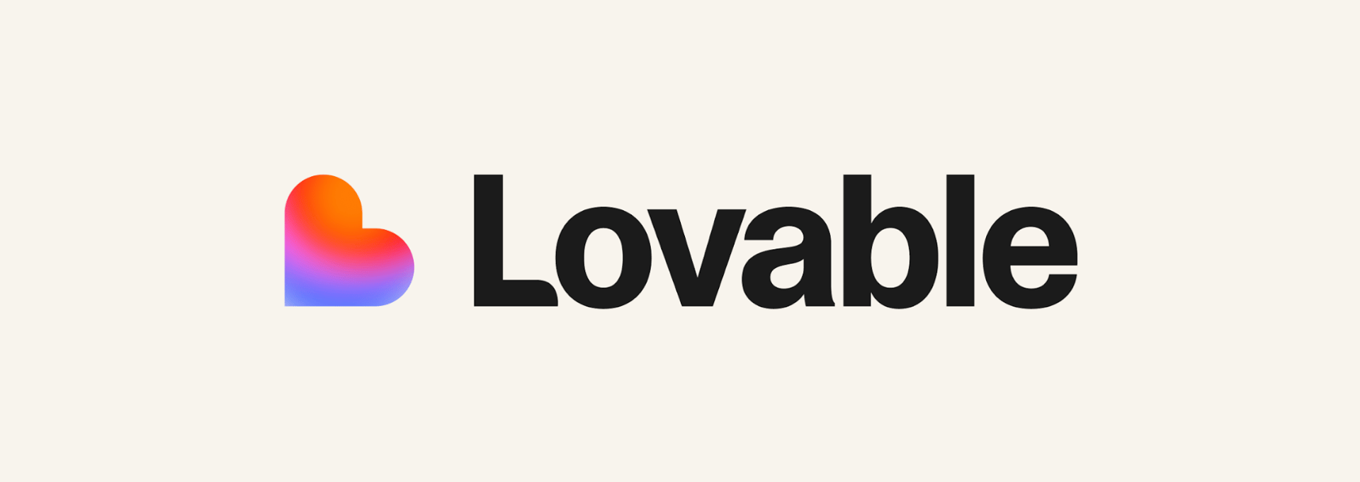 Lovable AI website and web app builder logo