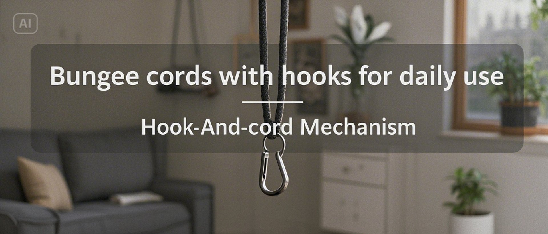 Bungee Cords with Hooks