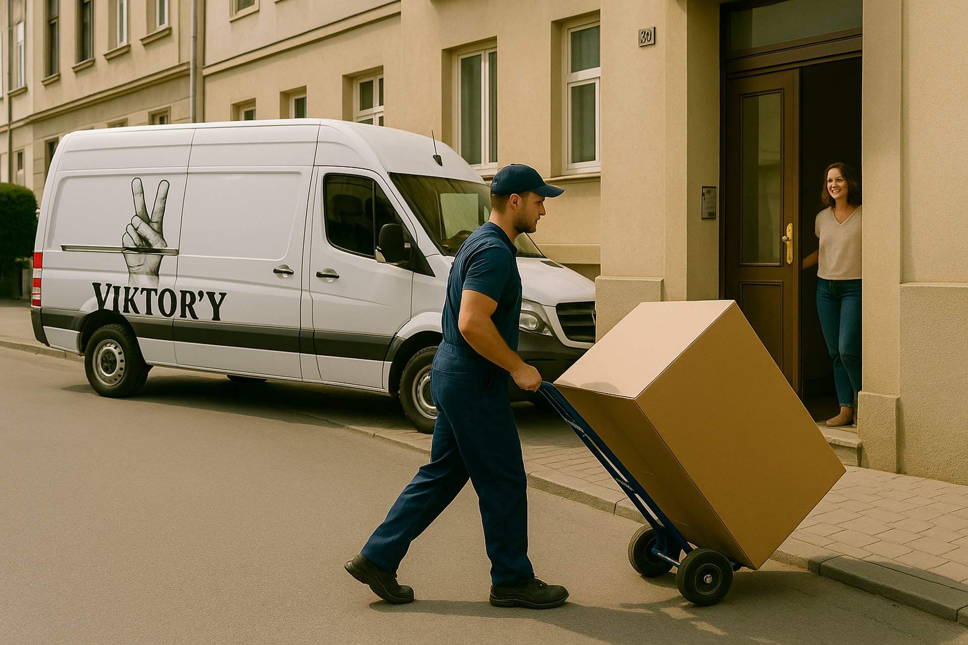 a man and a little girl are sitting on the floor in front of boxes