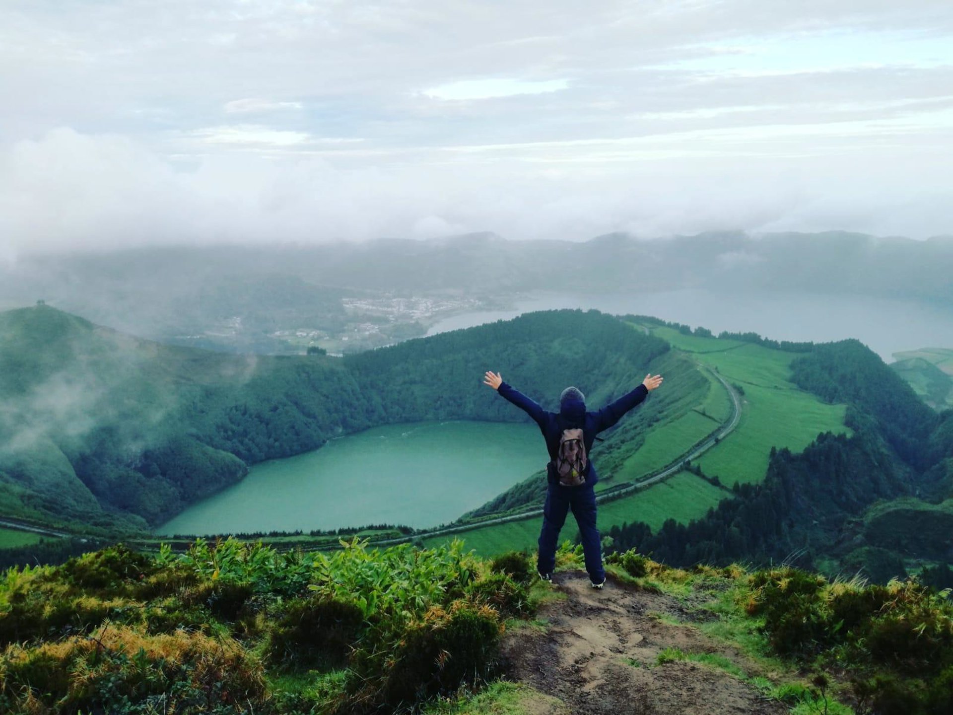 a couple of rocks that are lit up in the dark