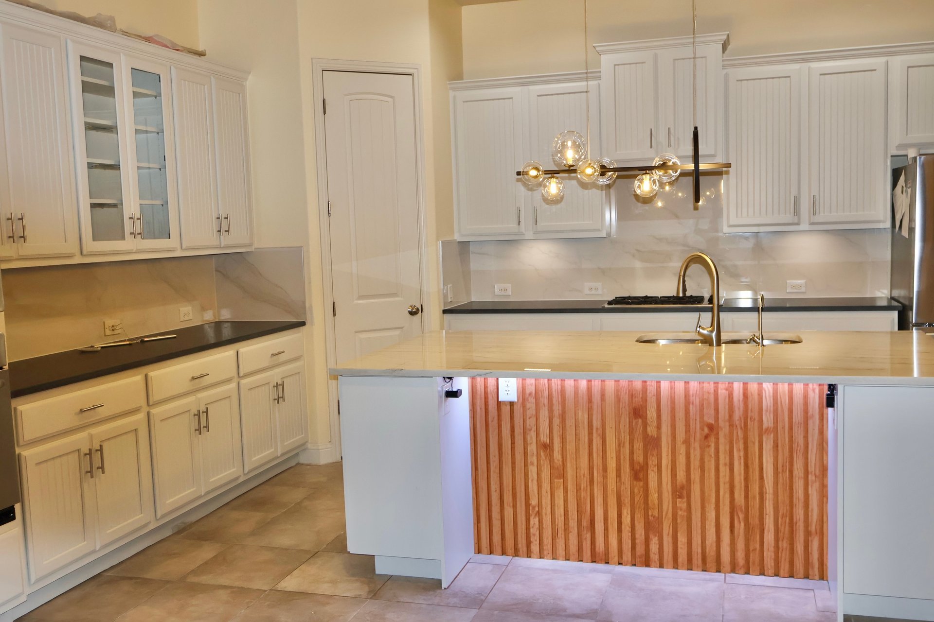 woman wearing yellow long-sleeved dress under white clouds and blue sky during daytime