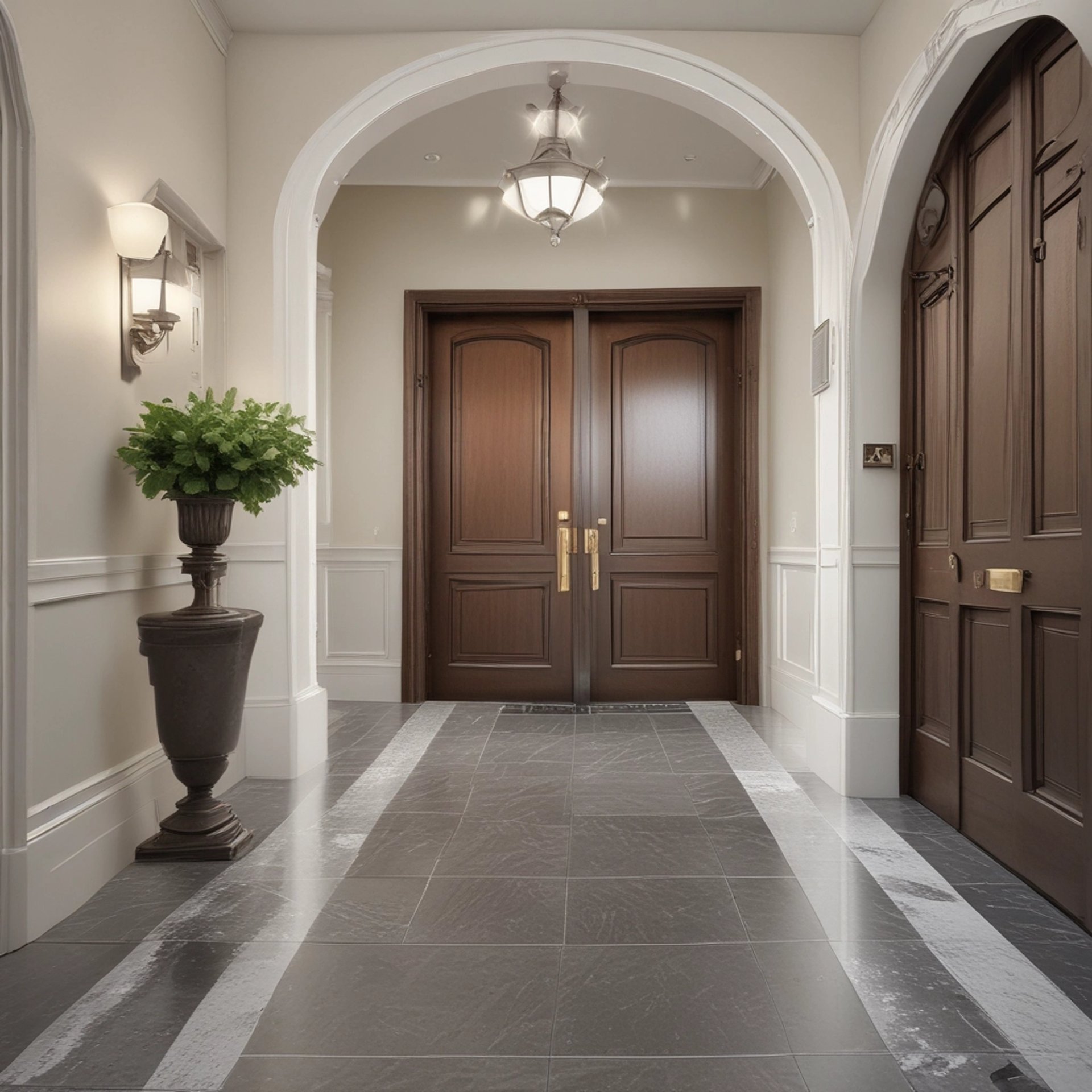 gray computer monitor