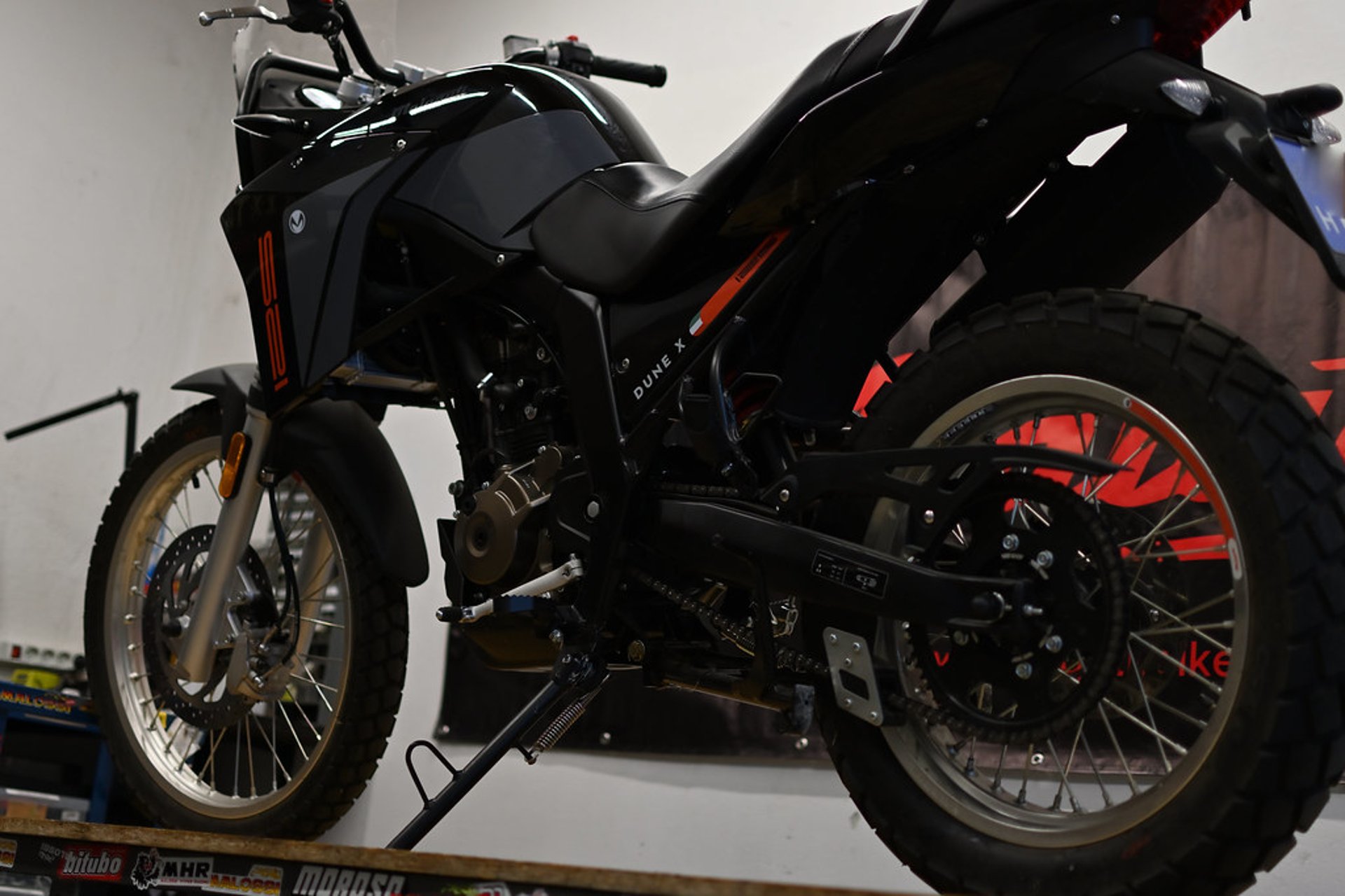 a black and white photo of a motorcycle