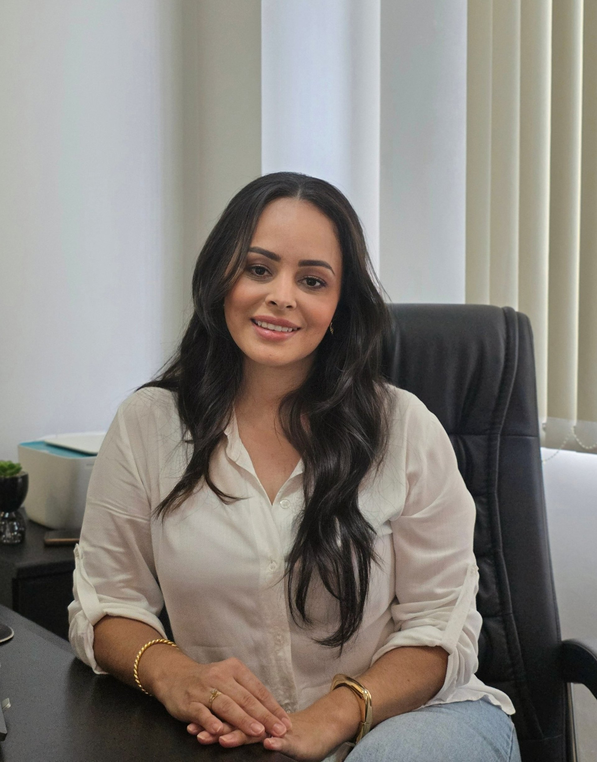 black and brown leather padded tub sofa