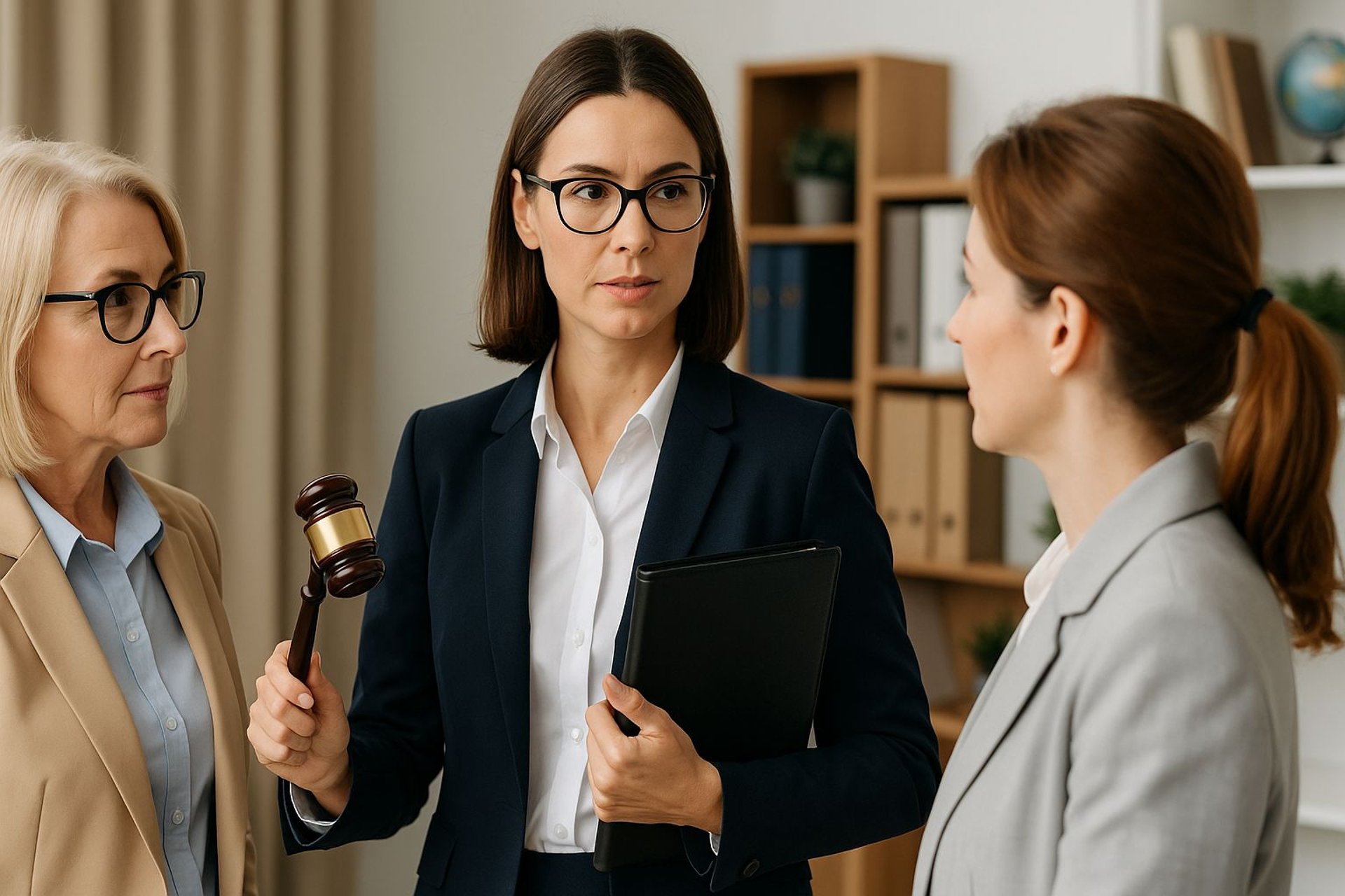 an abstract photo of a curved building with a blue sky in the background