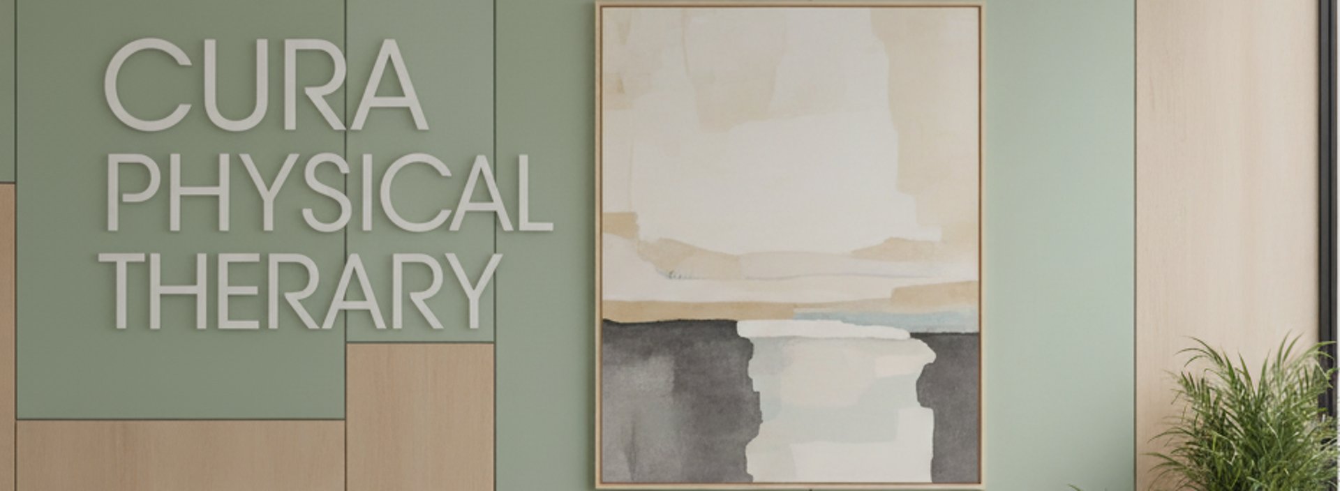 an abstract photo of a curved building with a blue sky in the background