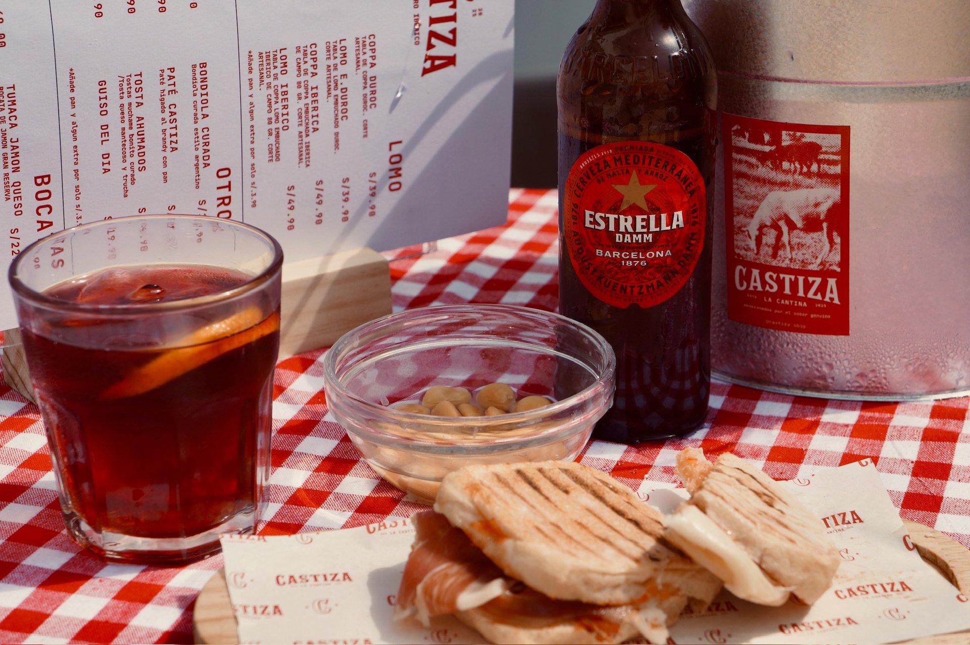 an abstract photo of a curved building with a blue sky in the background