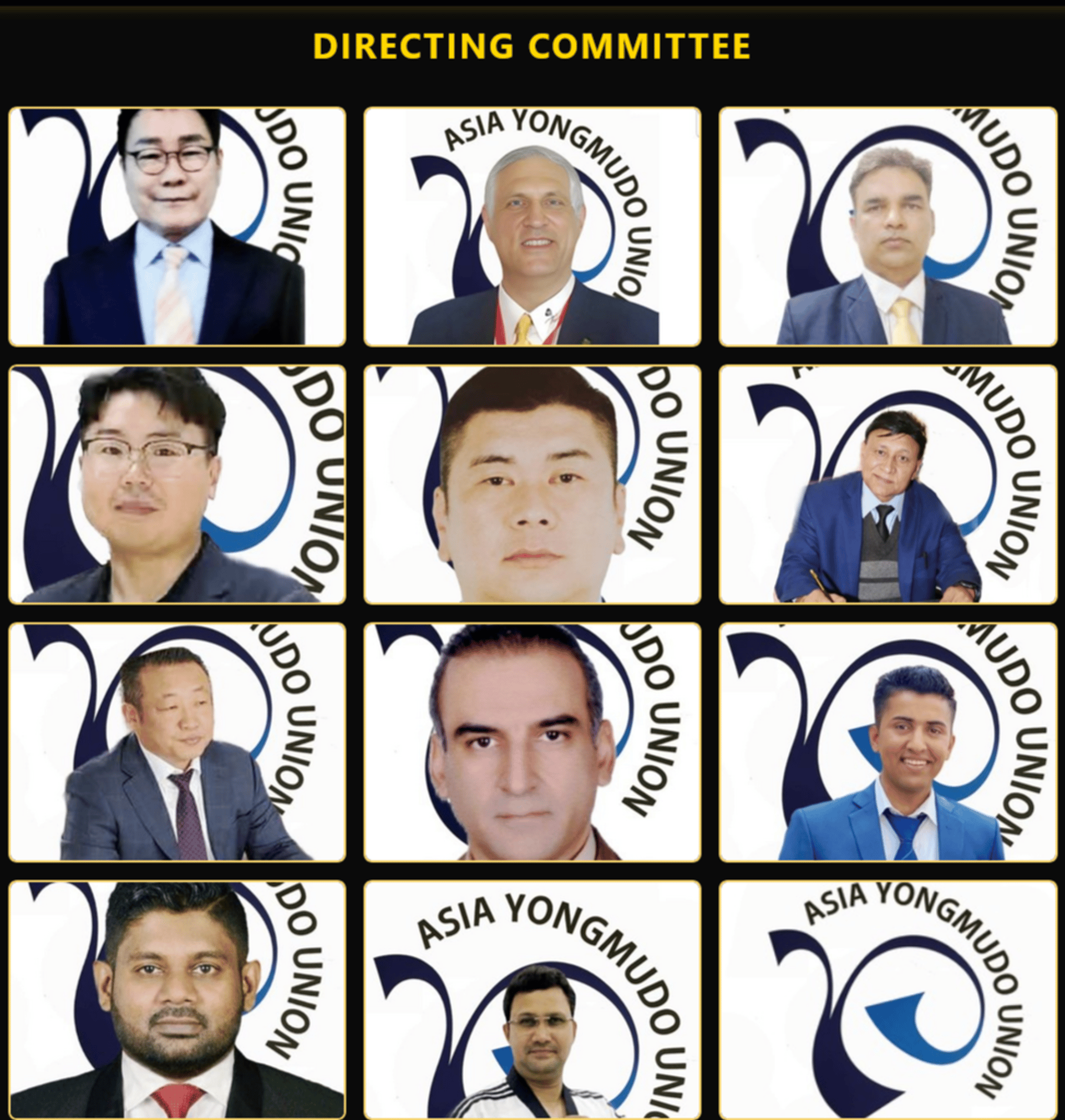 black blue and yellow textile