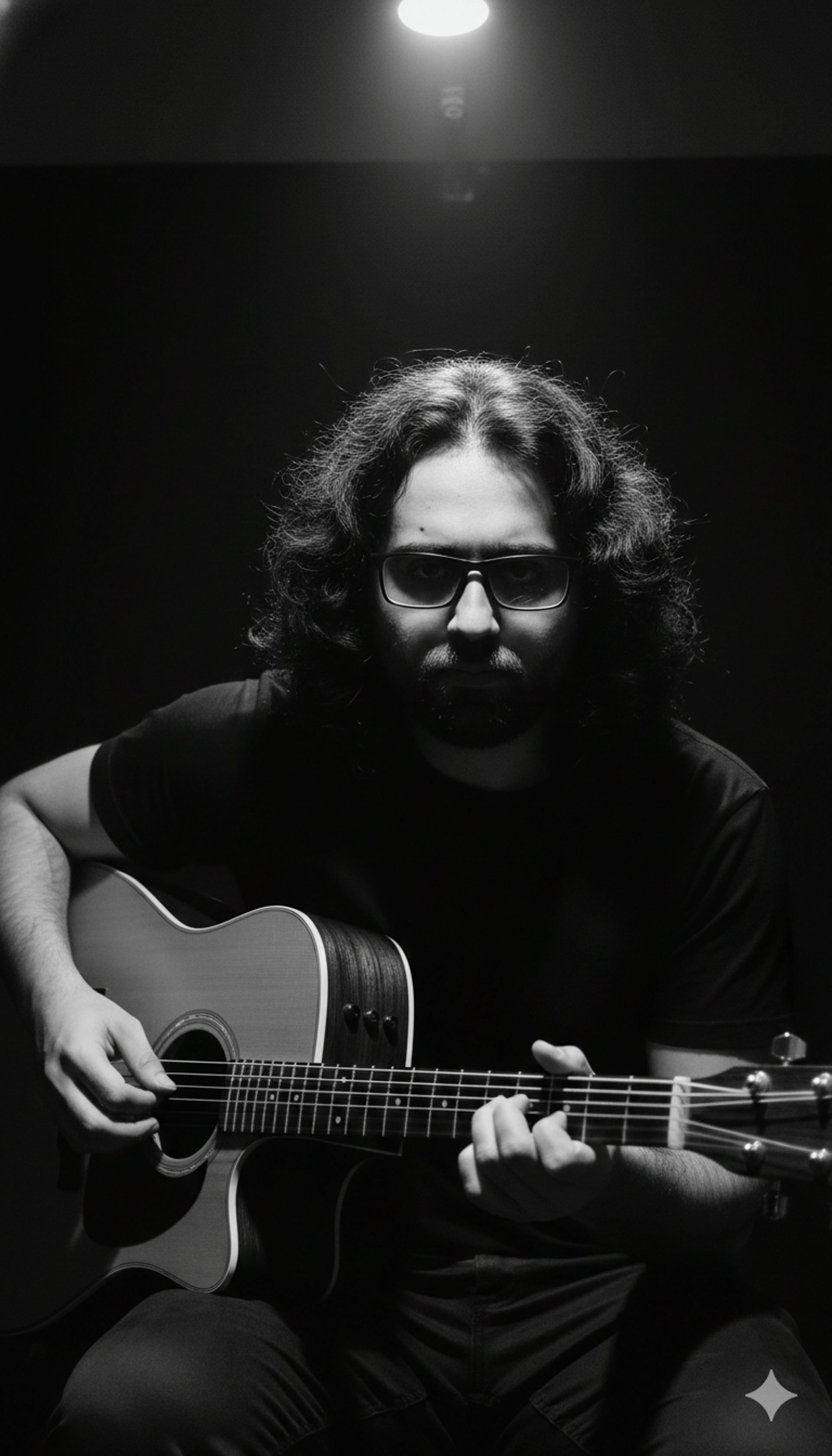 music room with lights turned on