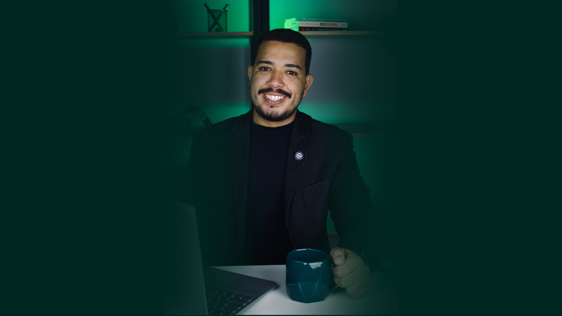 black and brown leather padded tub sofa