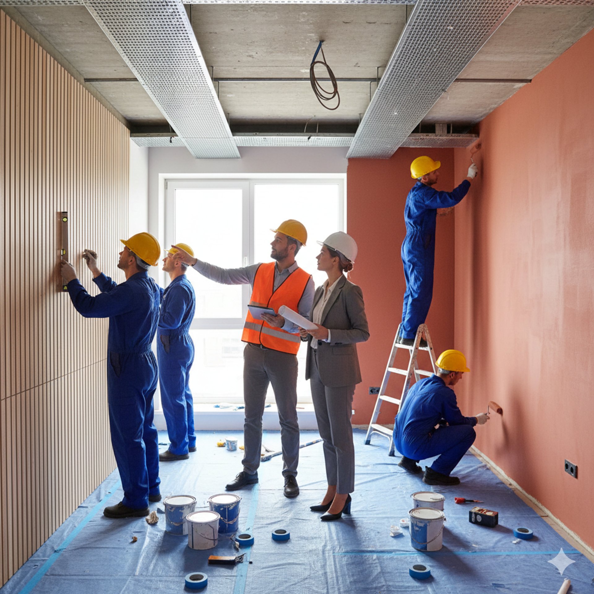 Interior and exterior house painting colour palette – professional painters and renovation experts in Delhi NCR.