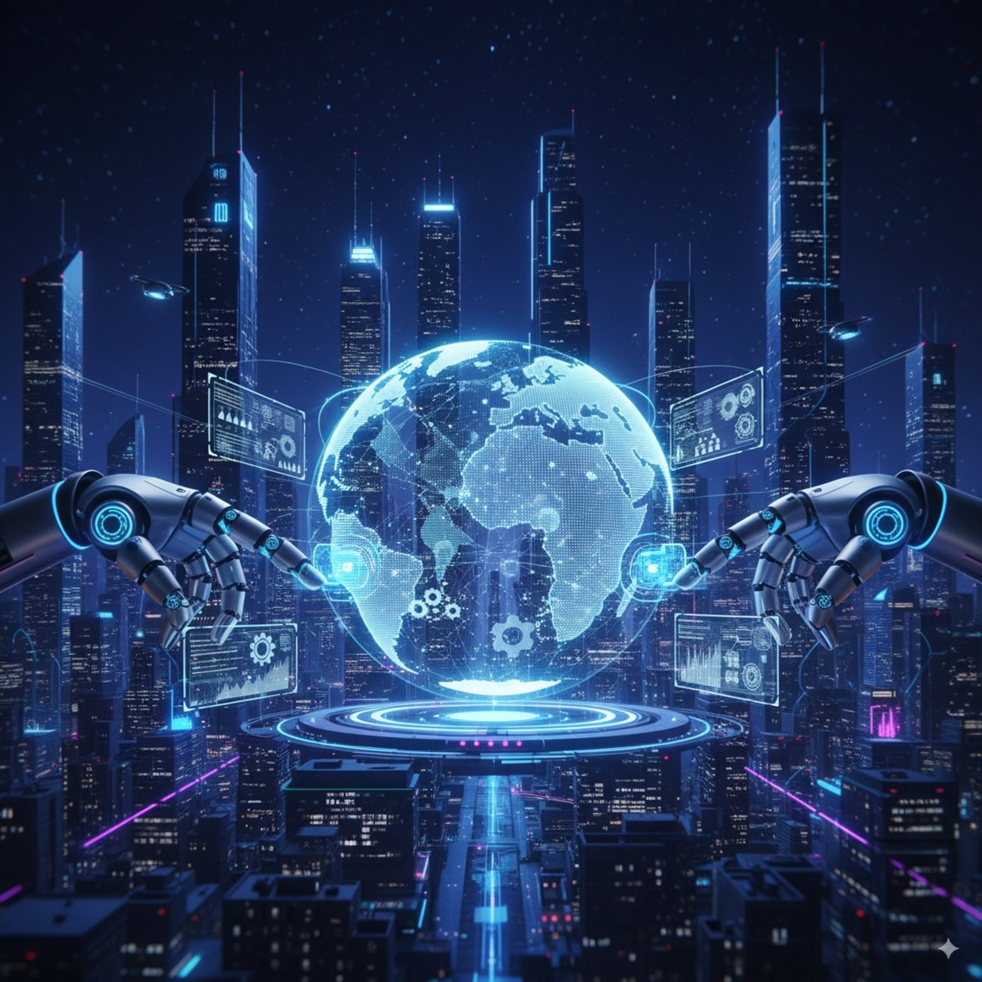 a computer circuit board with a brain on it