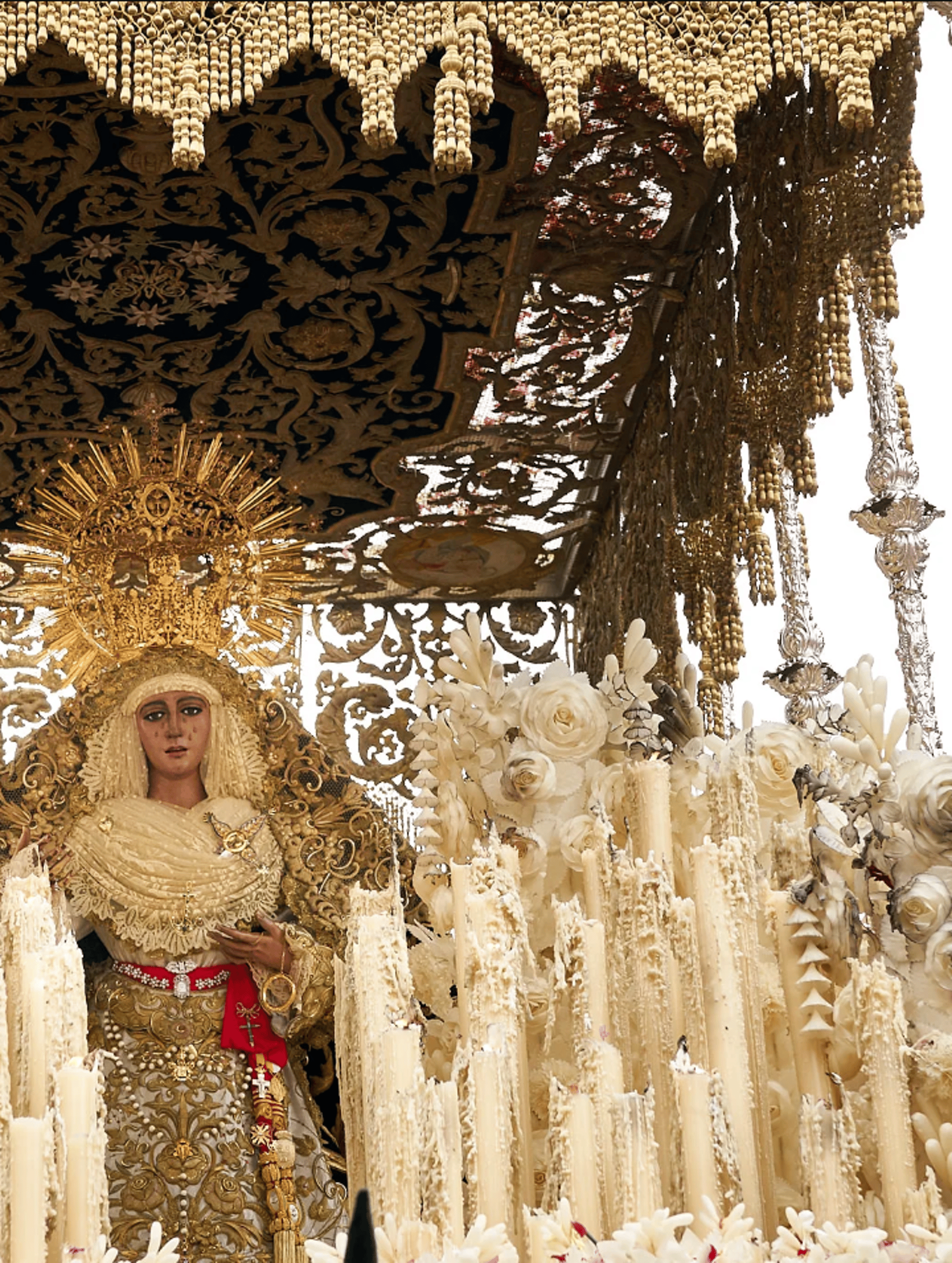 person wearing grey knit sweater