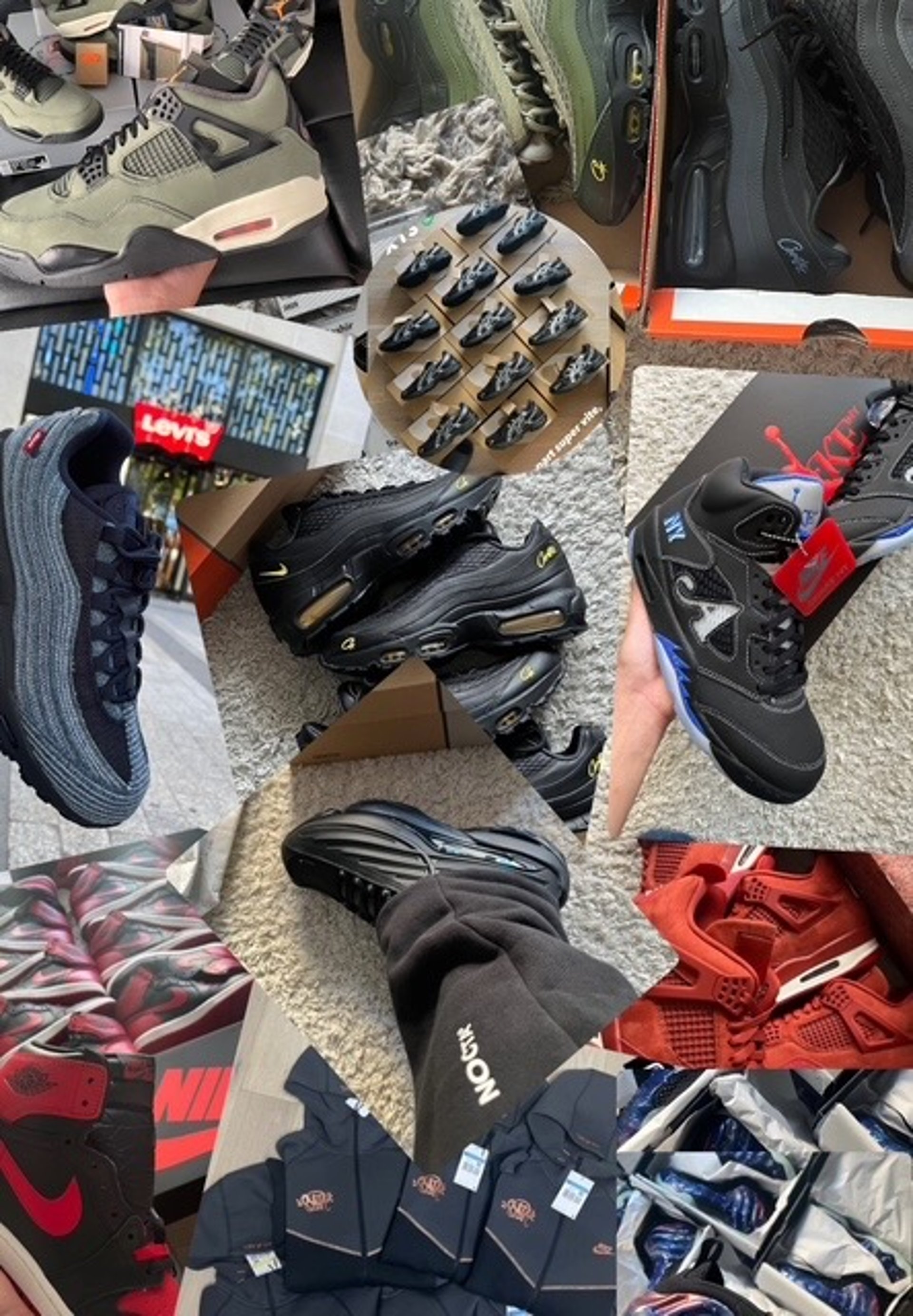 person wearing grey knit sweater