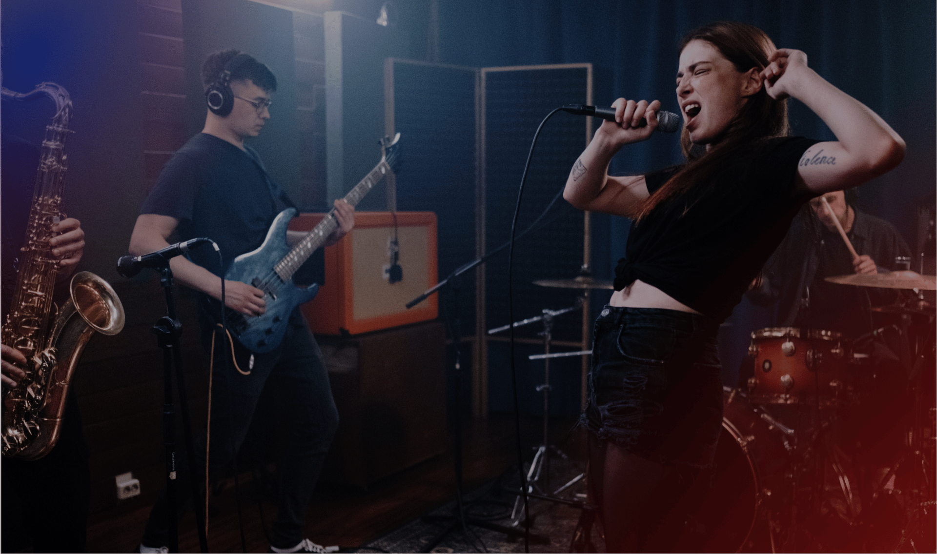 Live studio session with vocalist and guitarist — the energy behind Sessions on the Green.