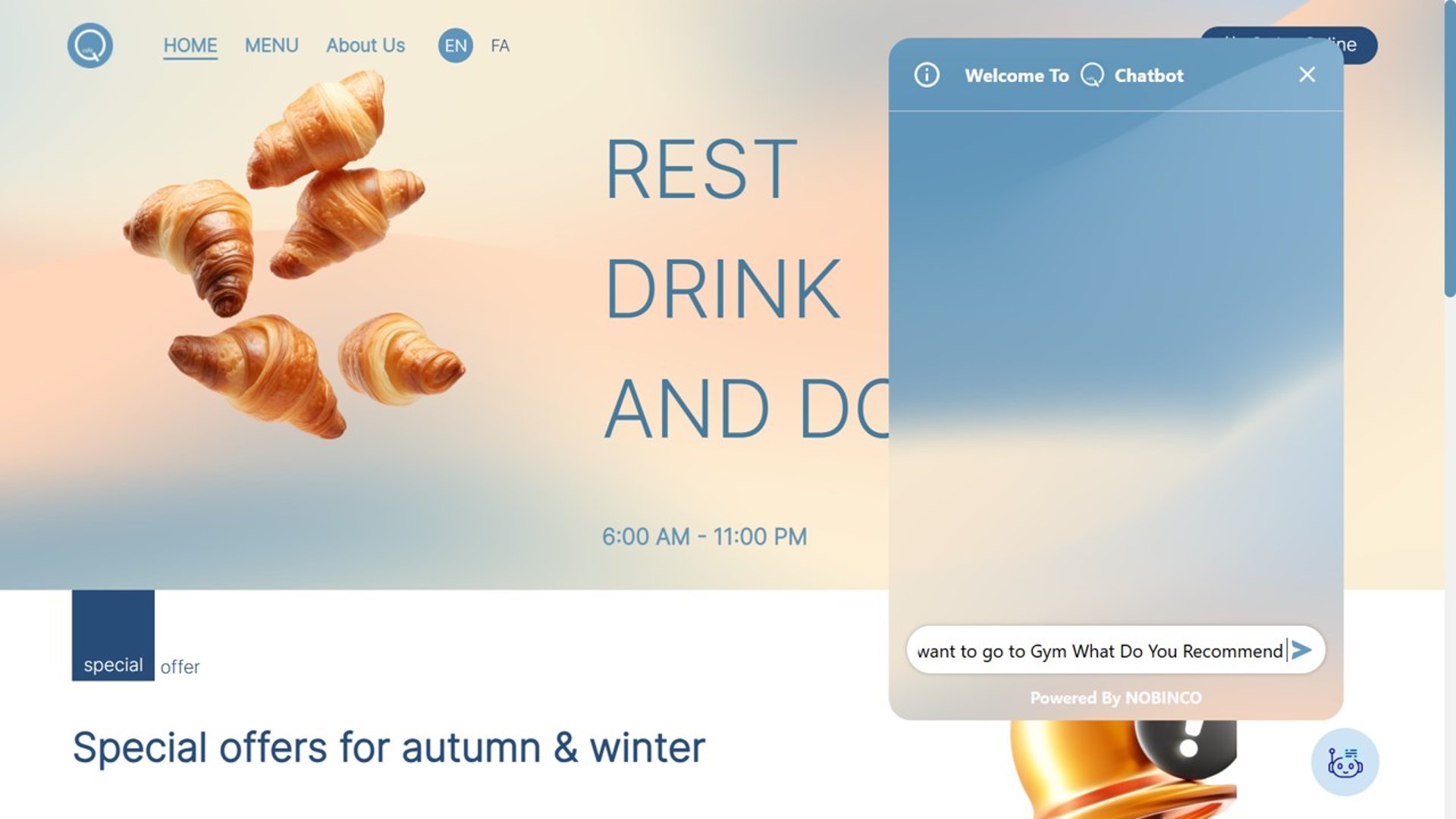 an abstract photo of a curved building with a blue sky in the background