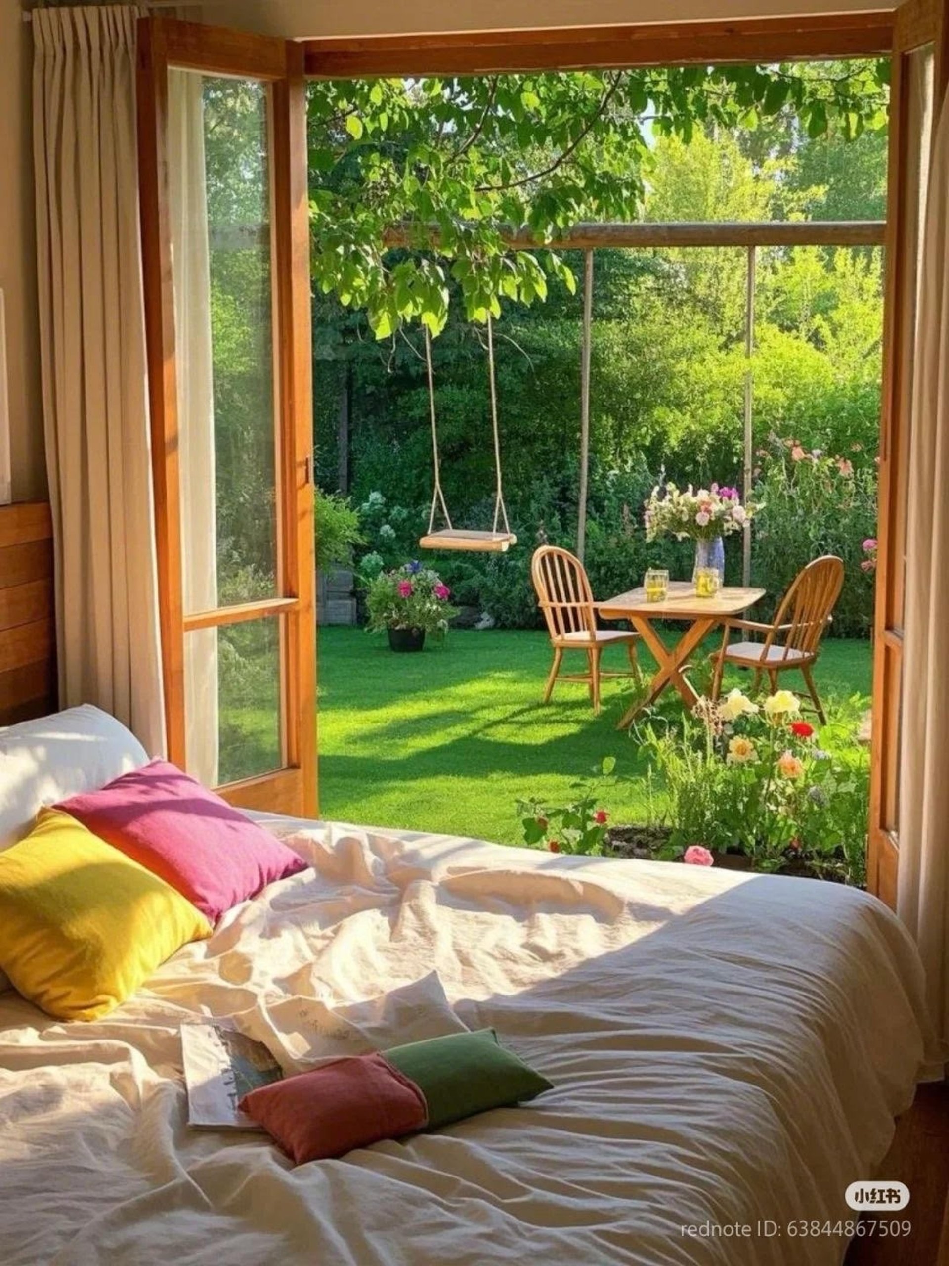 black and white bed linen