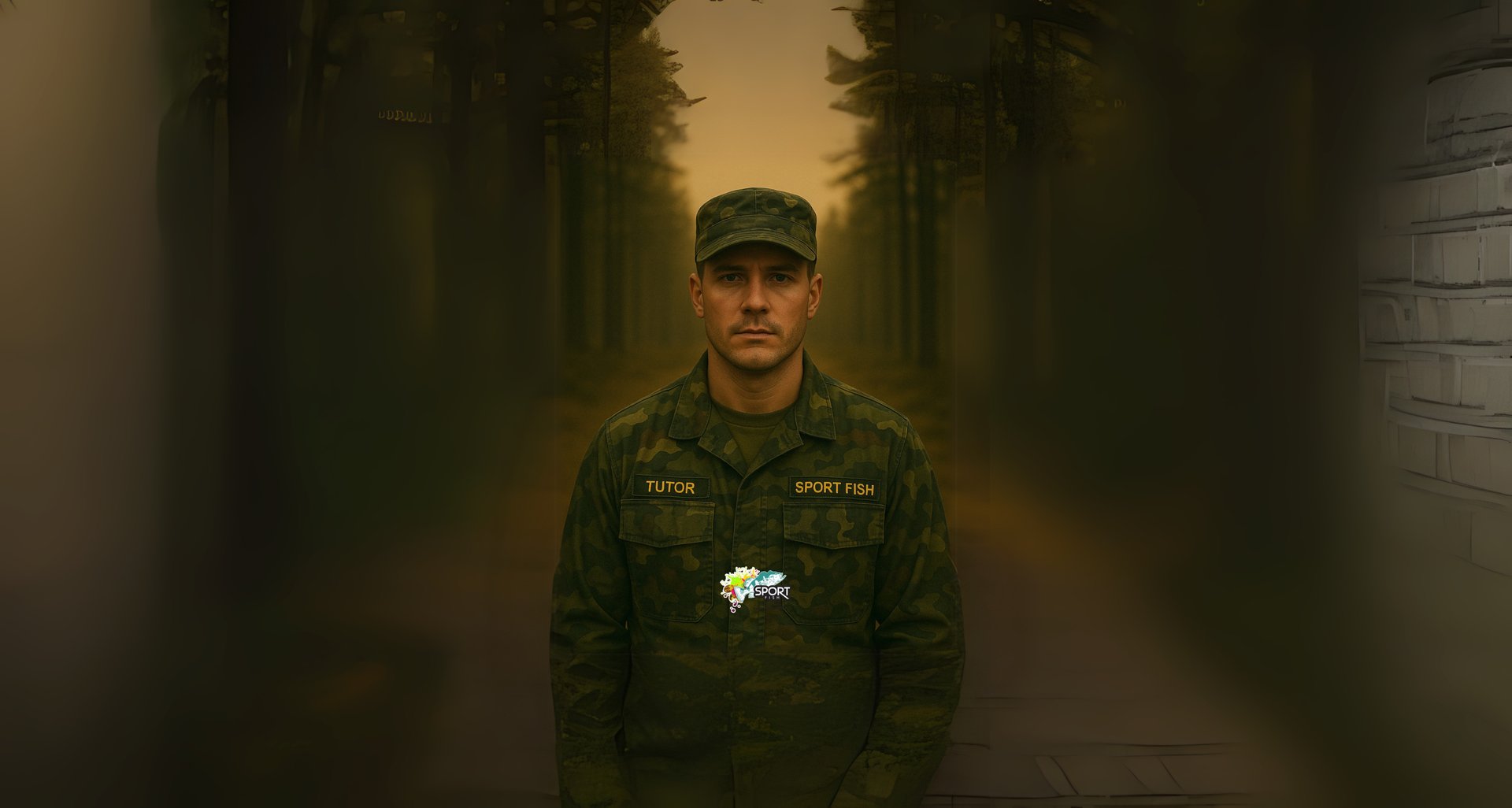 sun rays through trees