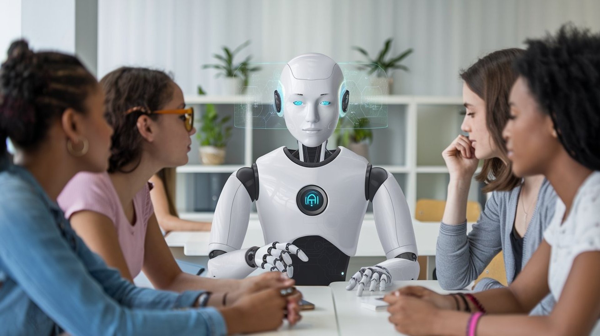 "Professional AI marketing experts working on automated ad campaigns – Fluxion AI agency"