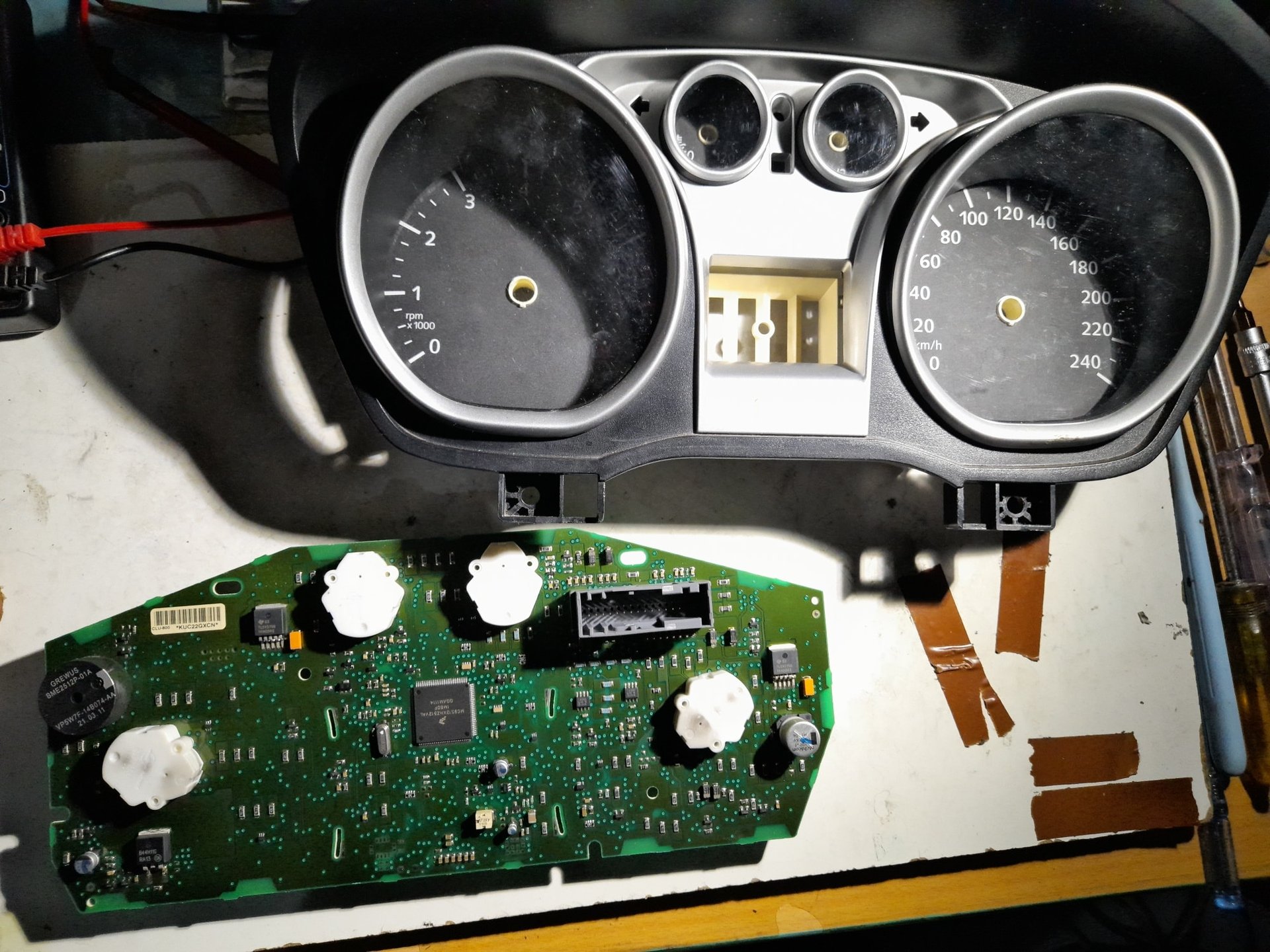 black blue and yellow textile