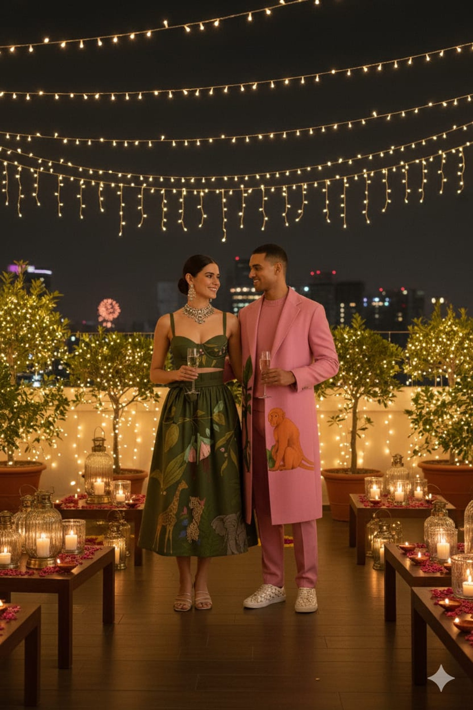 city with high rise buildings during night time