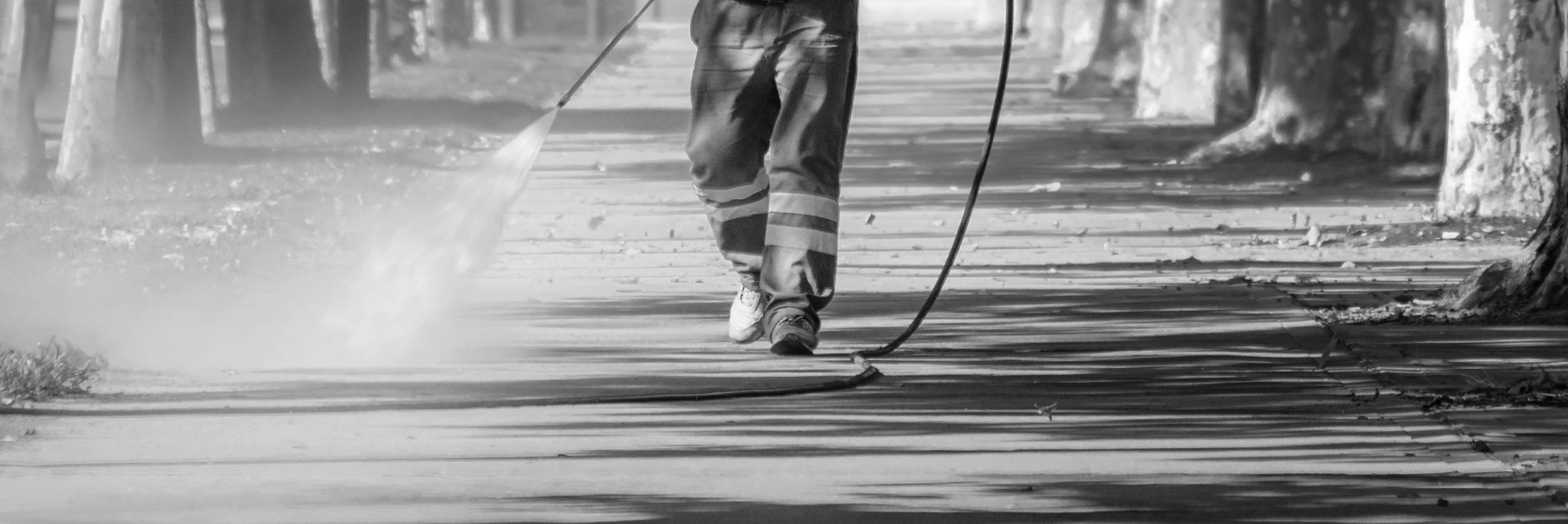 a close up of a street with snow on it