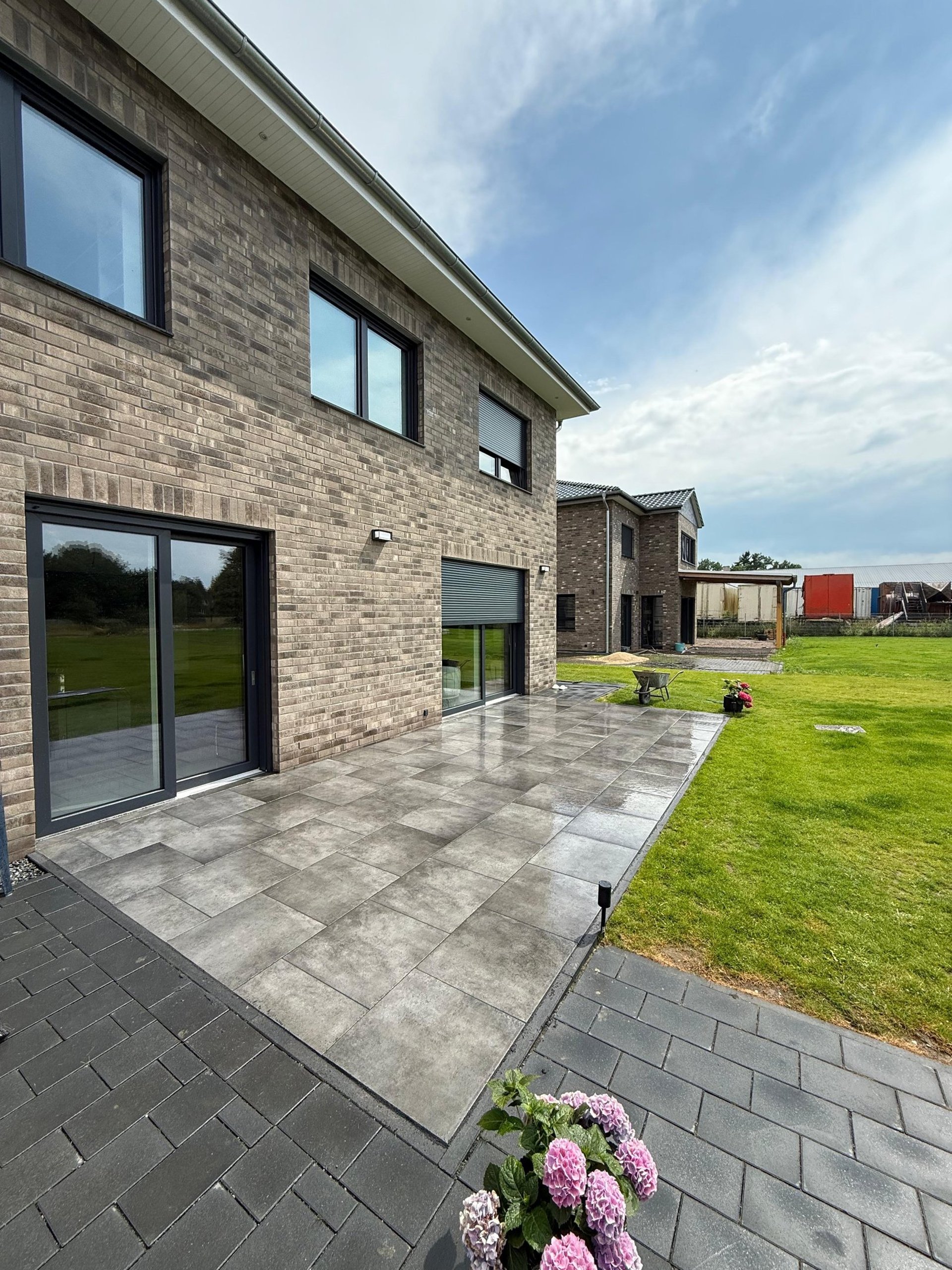 woman wearing yellow long-sleeved dress under white clouds and blue sky during daytime