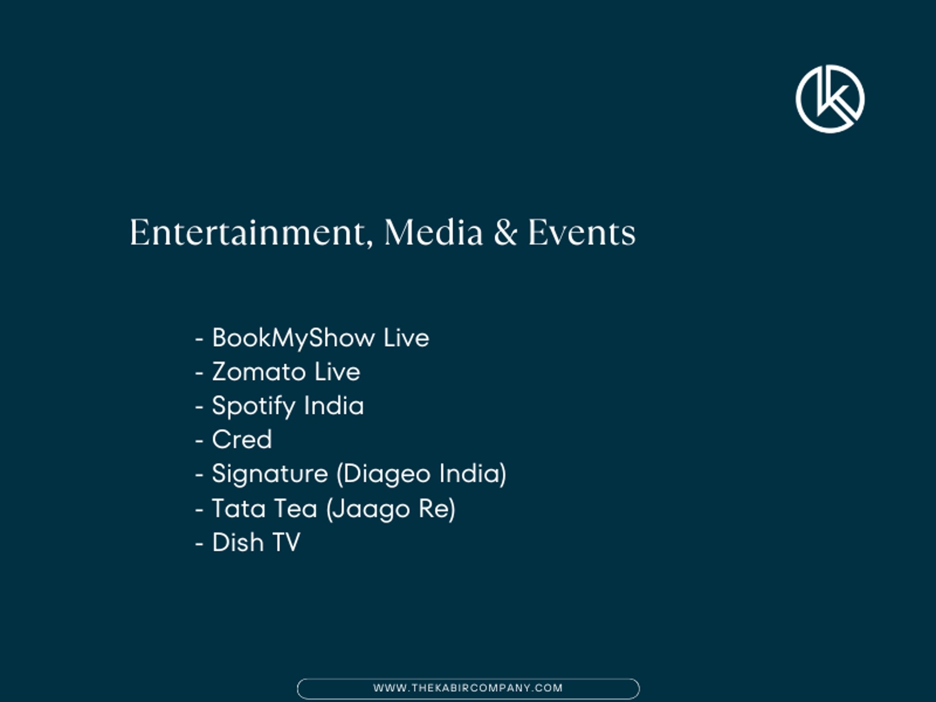 CLIENT LIST