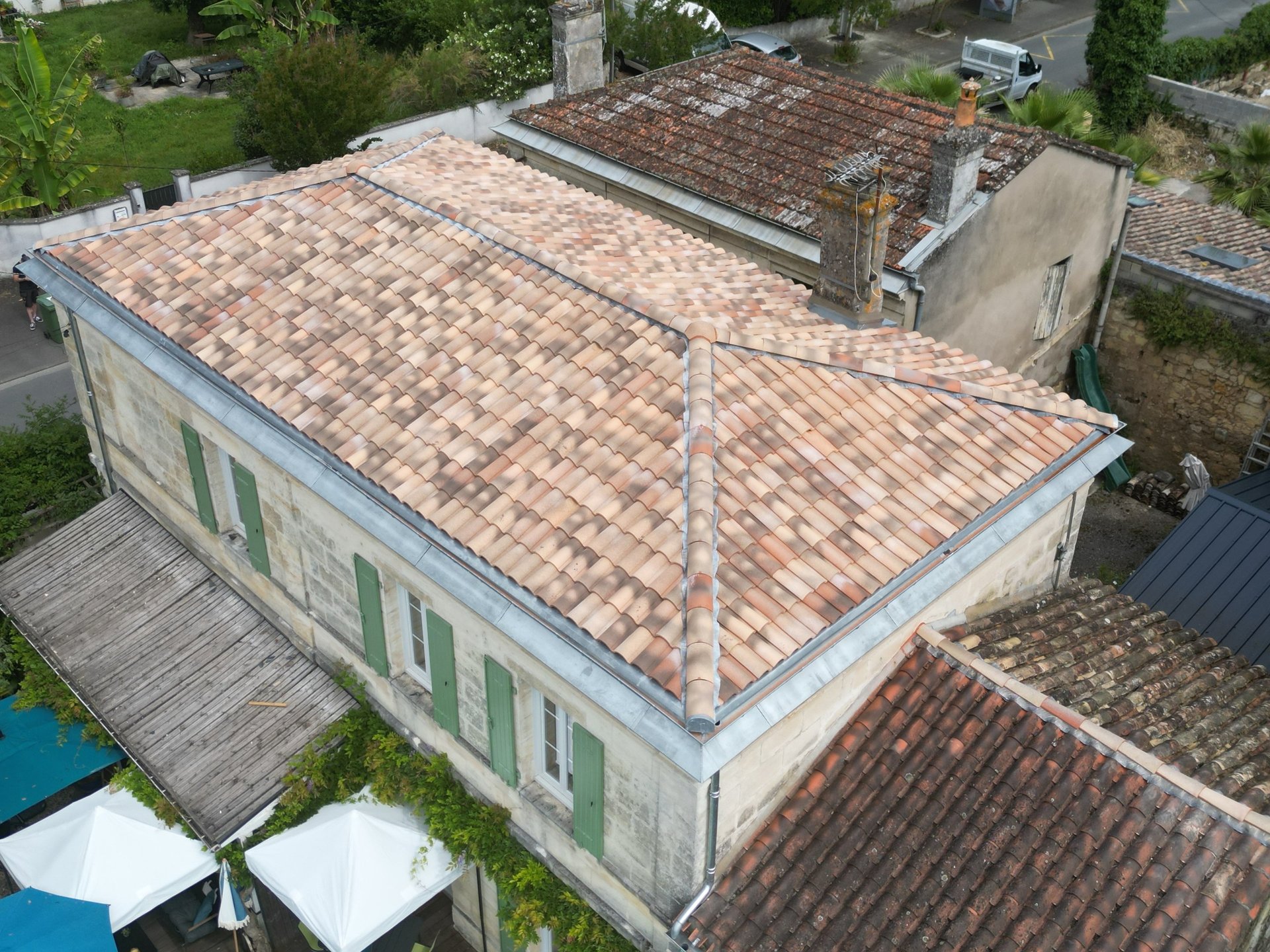 low-angle photo of brown house