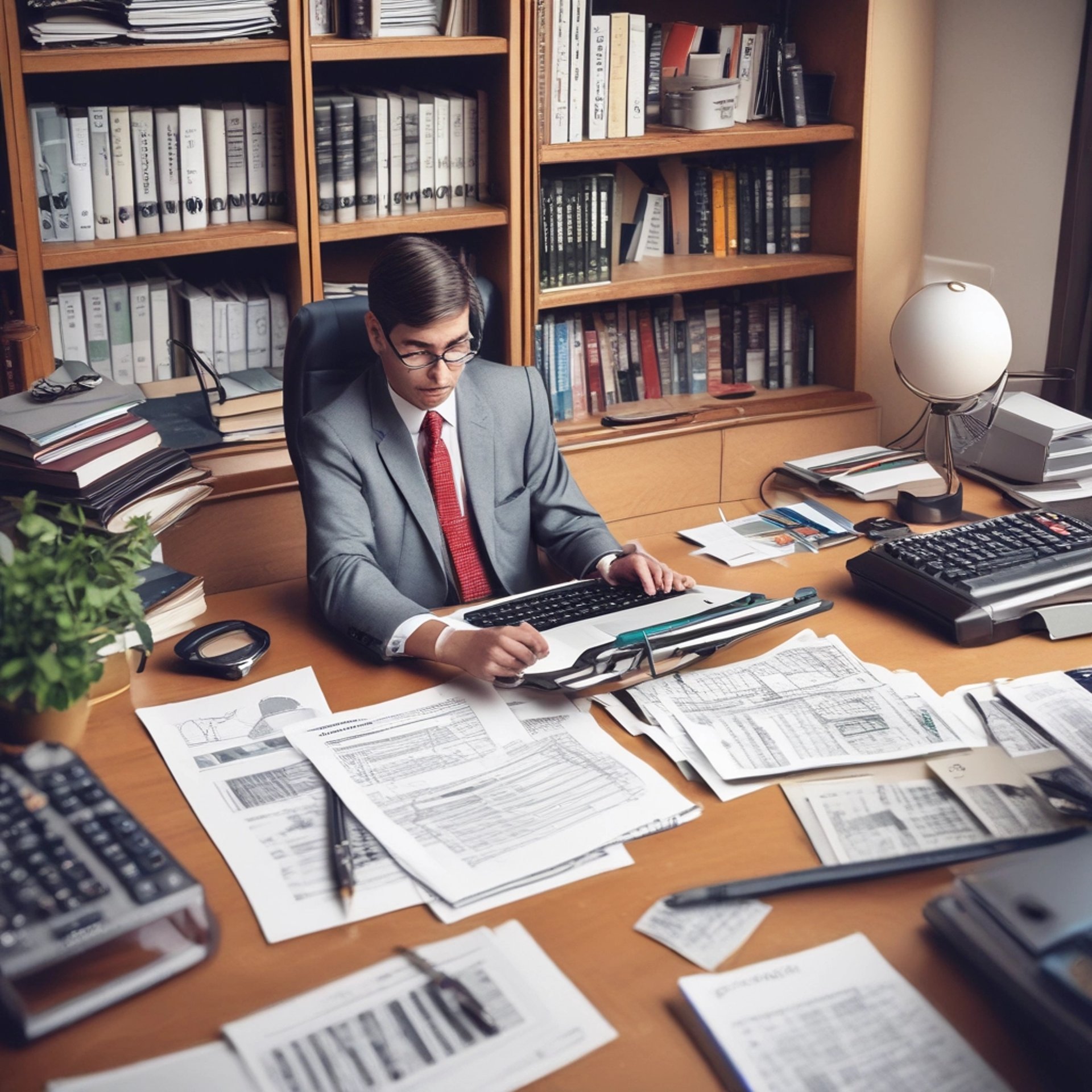 two black computer monitors on black table