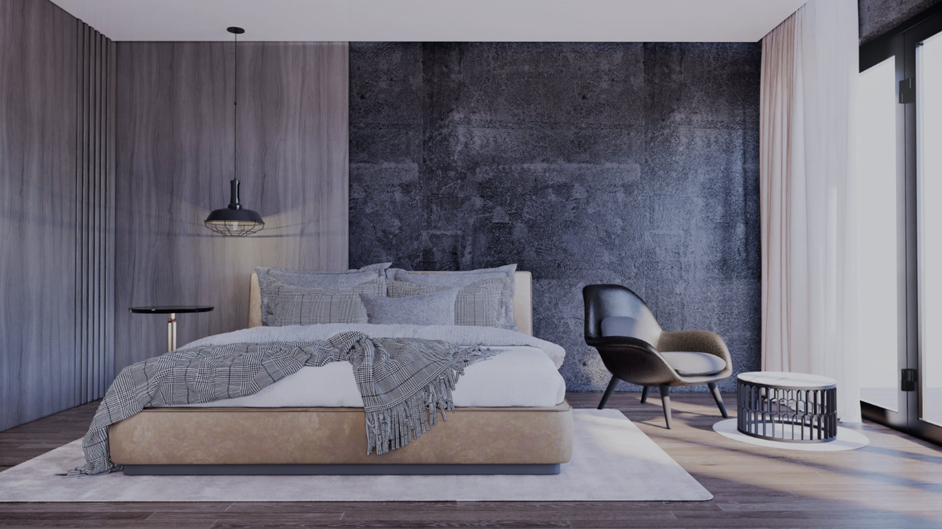 black and brown leather padded tub sofa