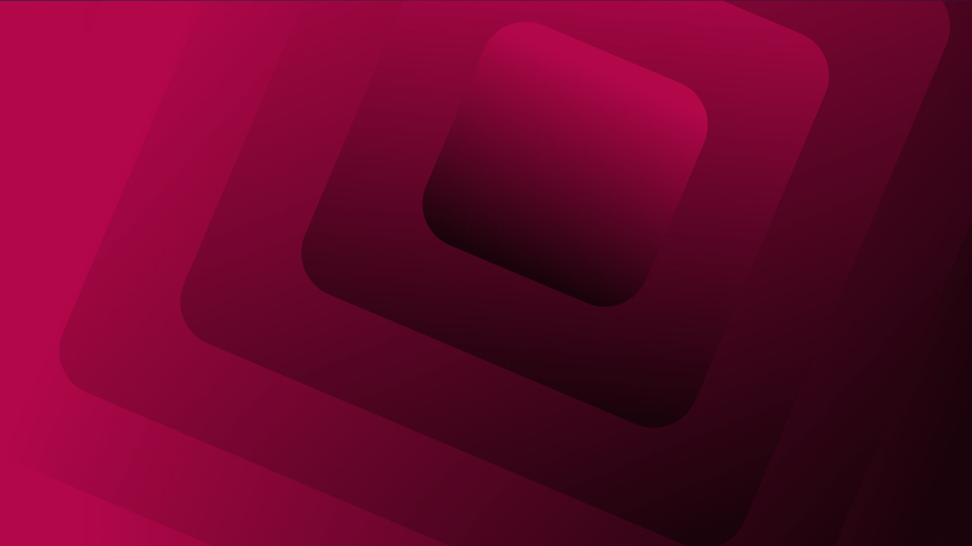 a building lit up with red lights in the dark