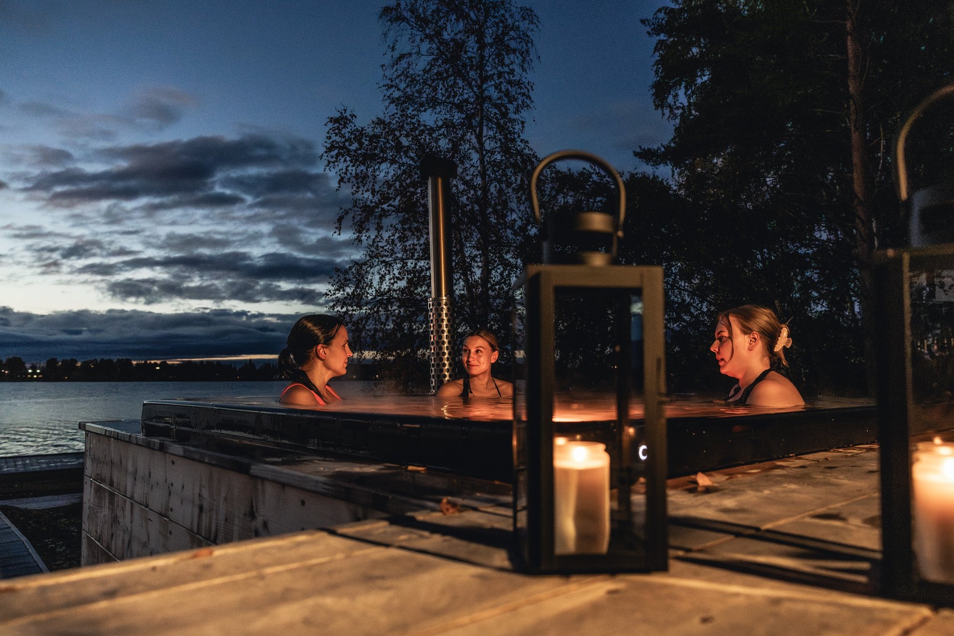 woman wearing yellow long-sleeved dress under white clouds and blue sky during daytime