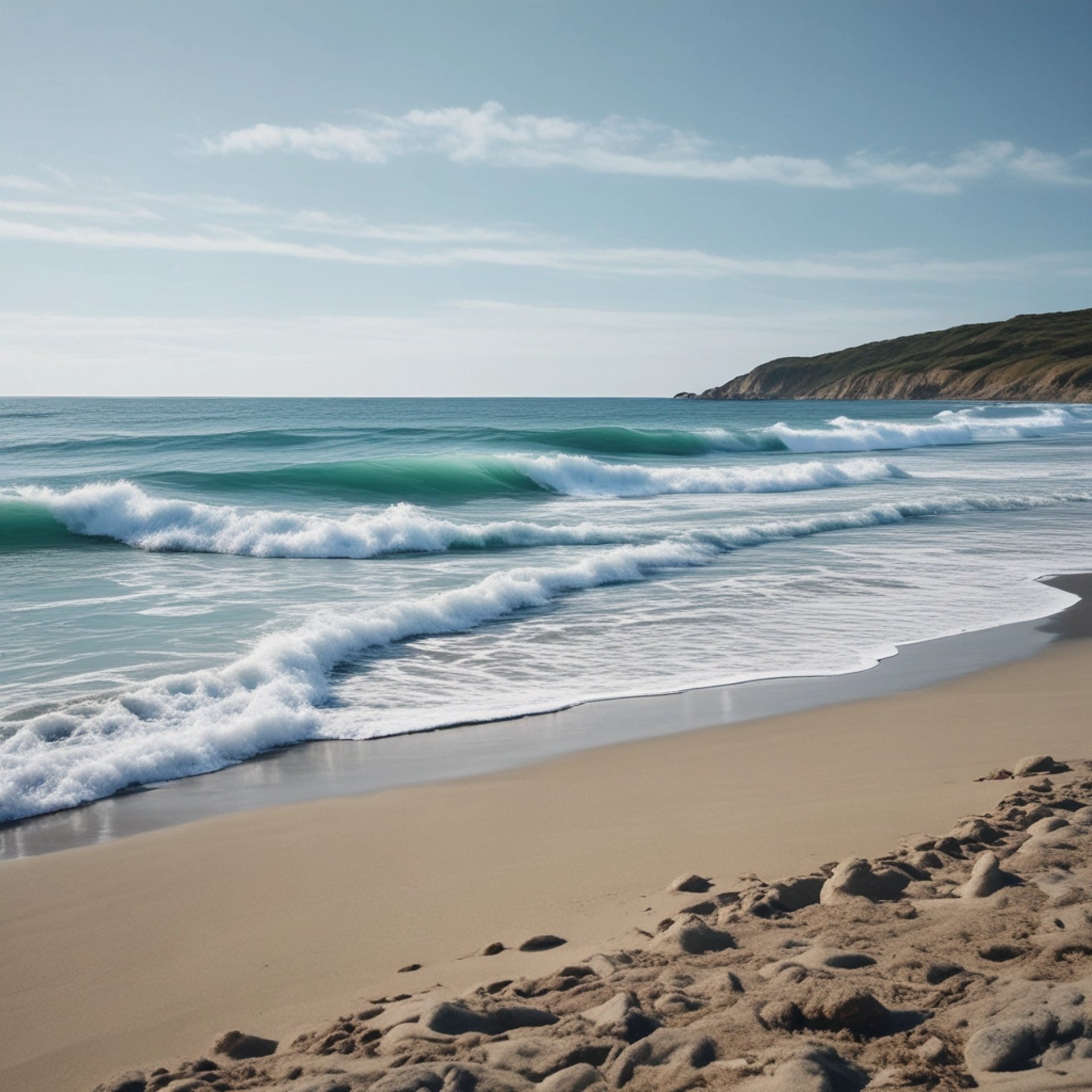 ocean waves crashing on shore during daytime