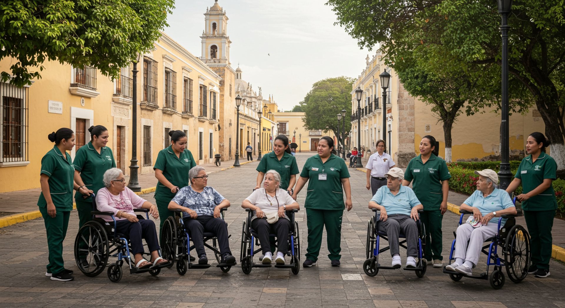an abstract photo of a curved building with a blue sky in the background