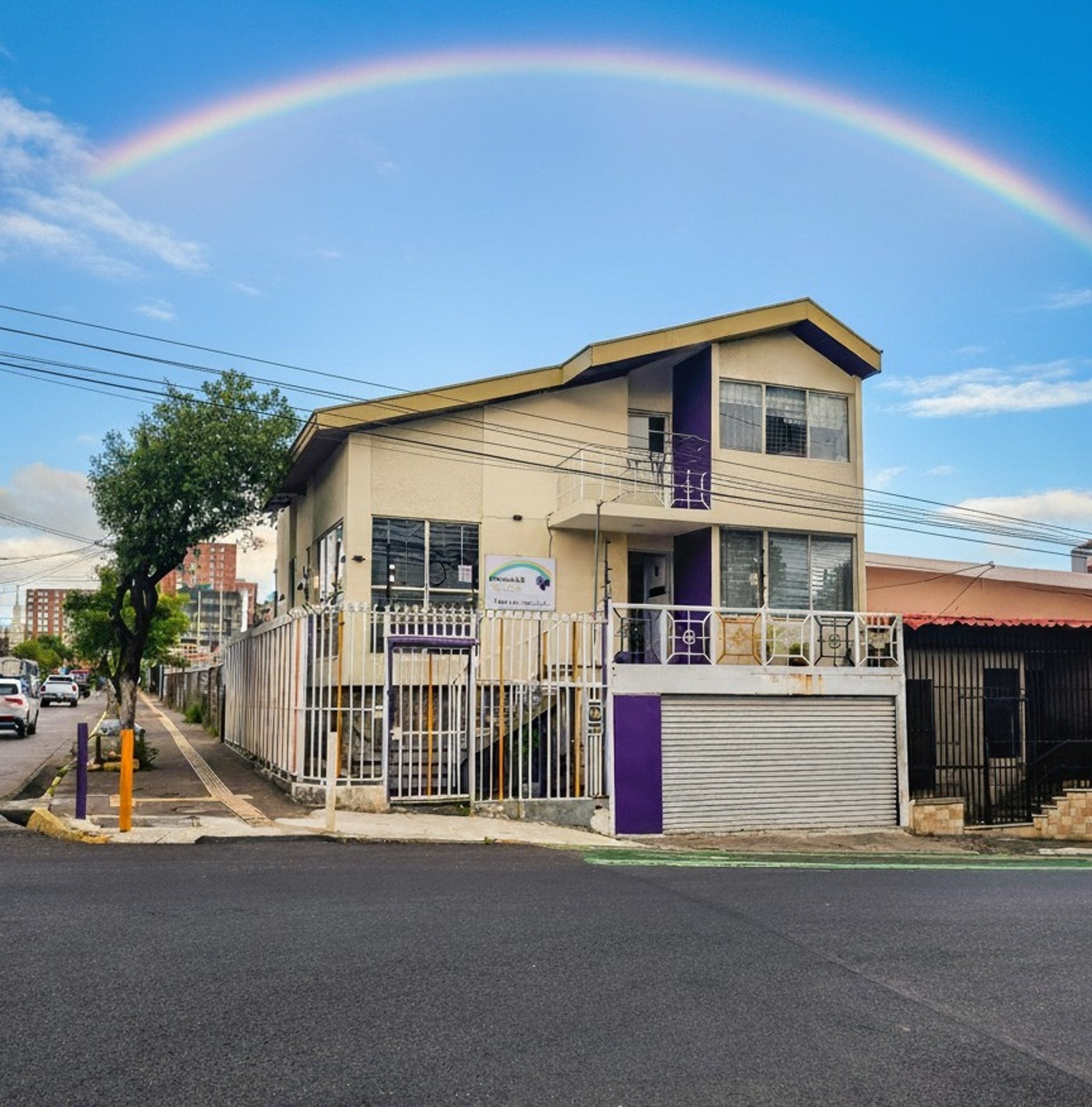 black blue and yellow textile
