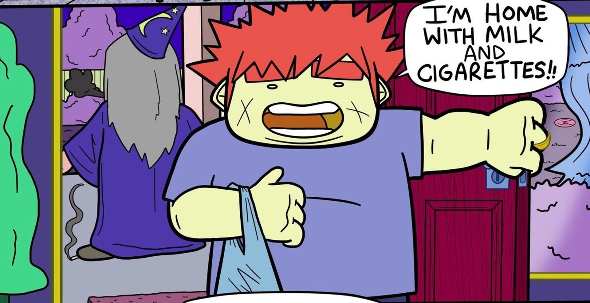 black blue and yellow textile