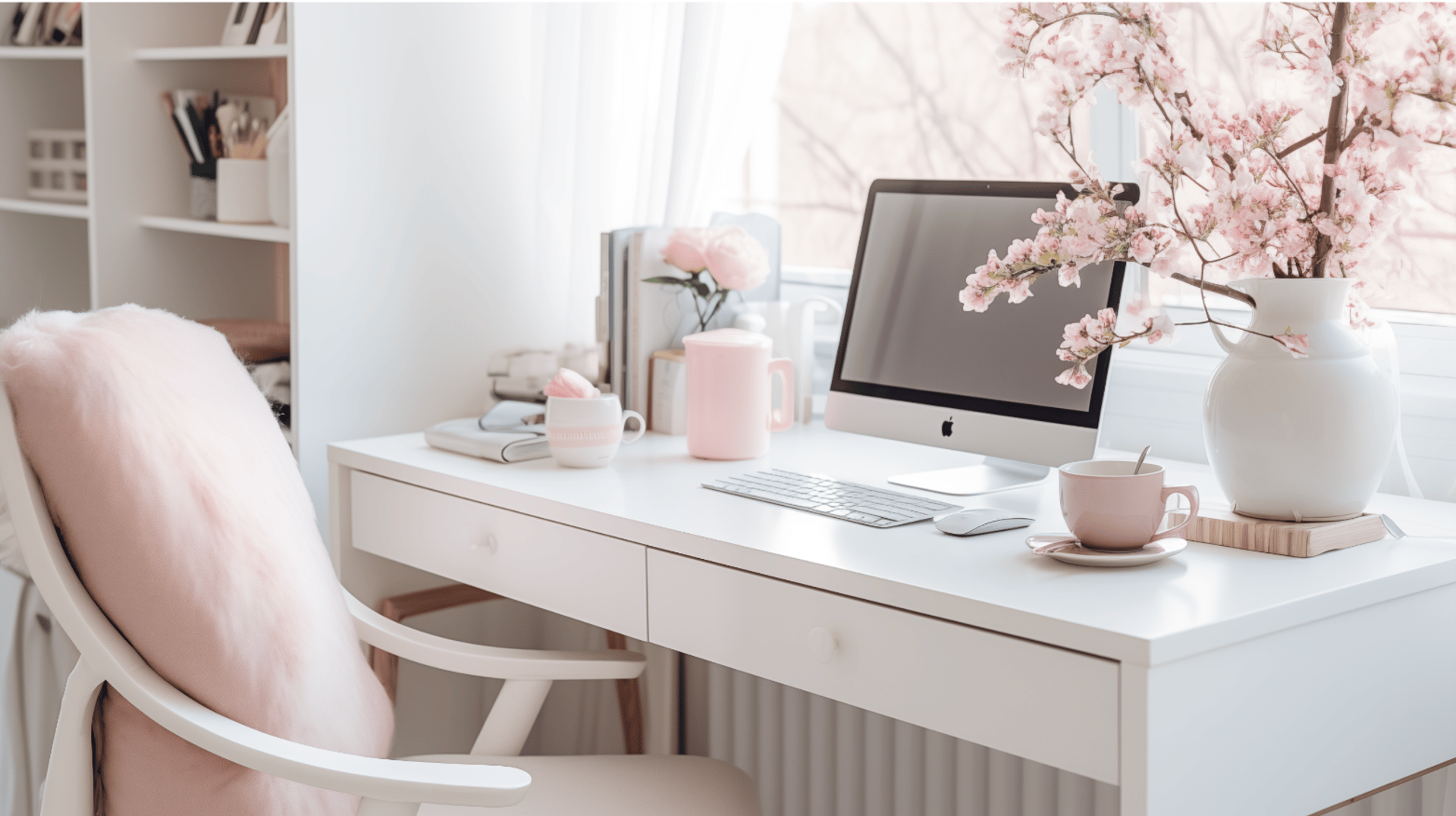 gray computer monitor