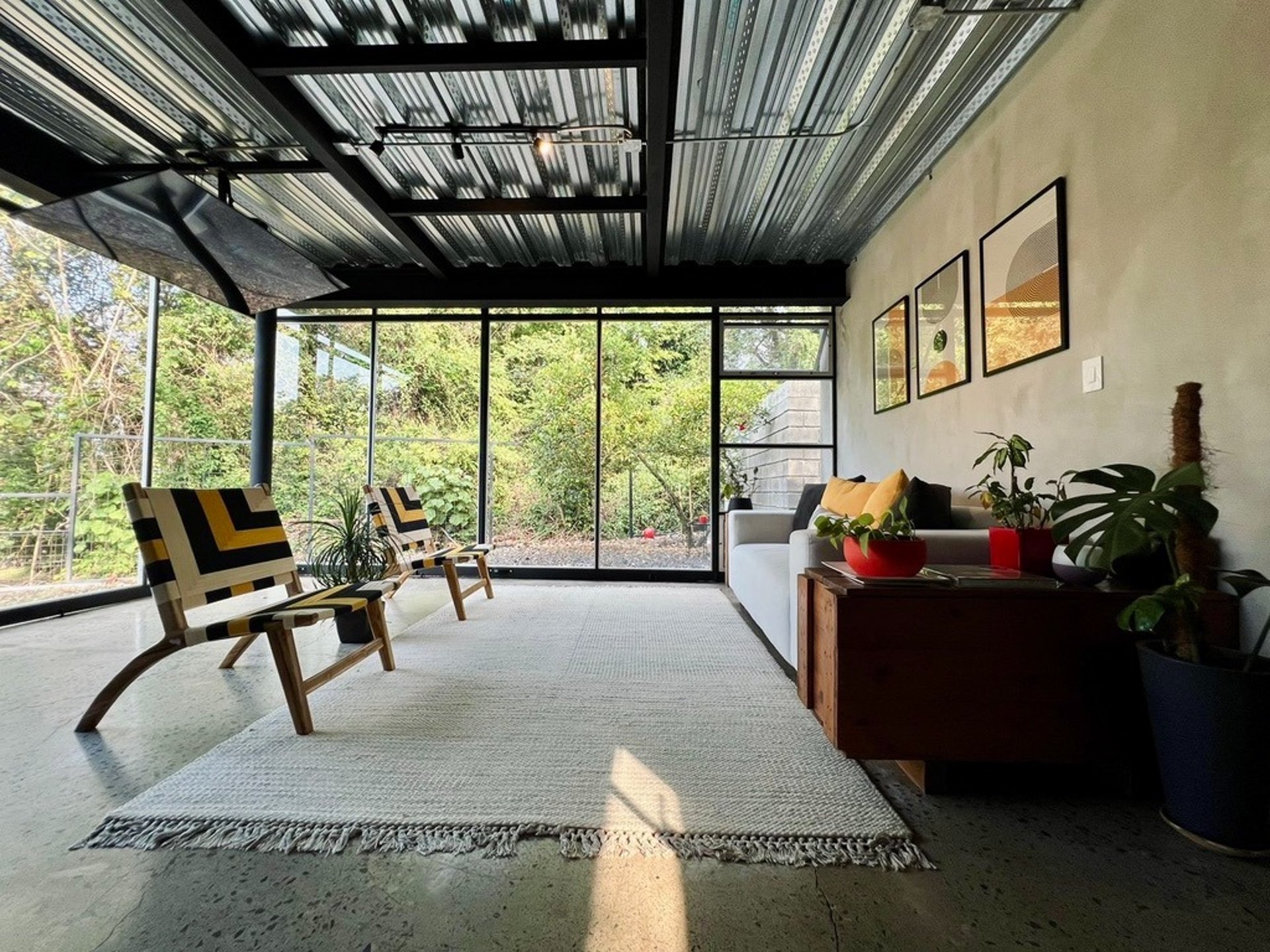 black blue and yellow textile