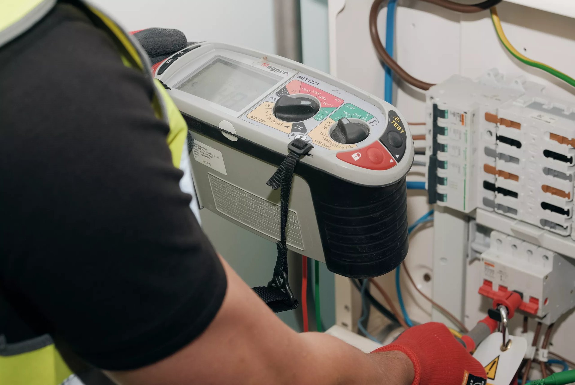 black blue and yellow textile