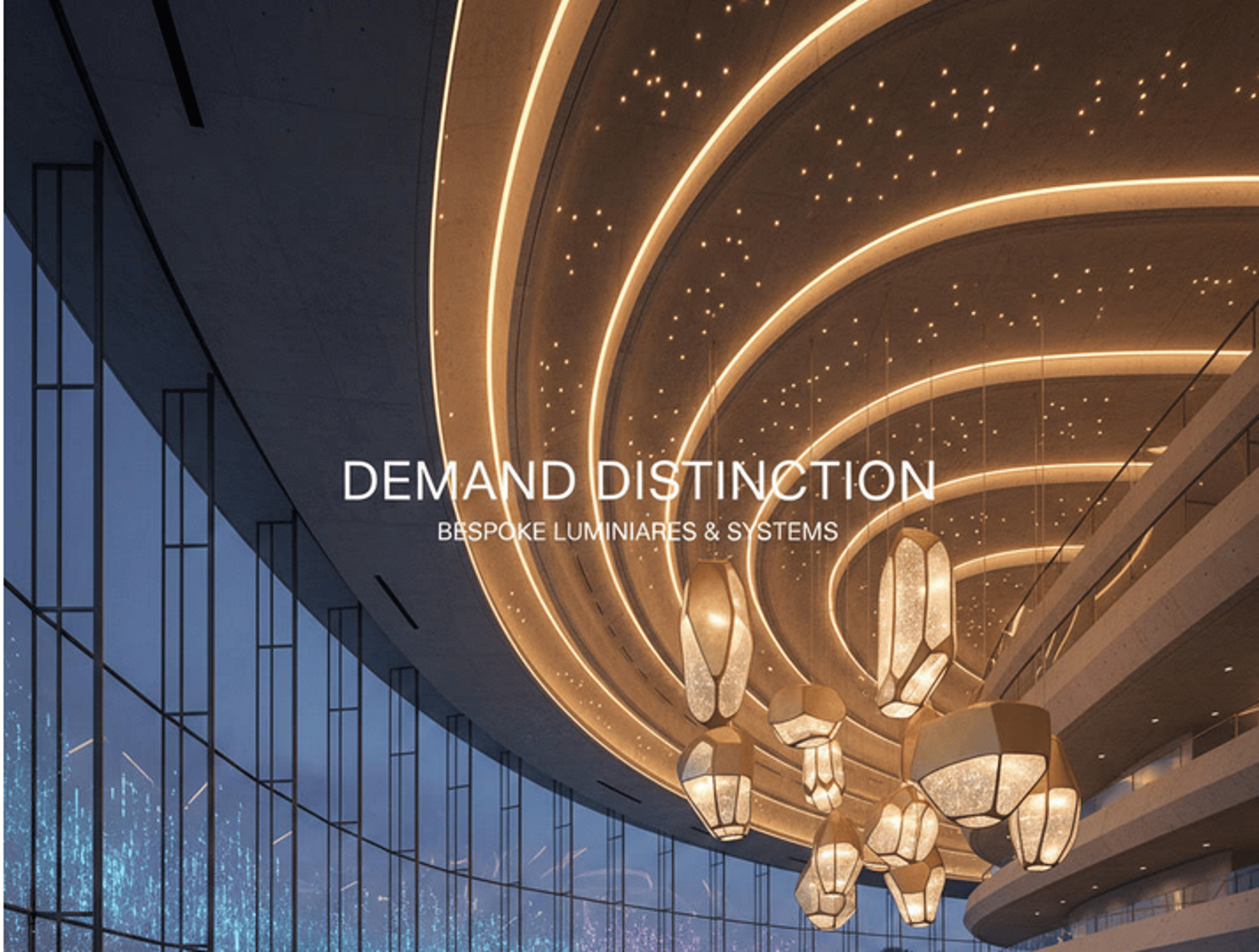 Modern house illumination