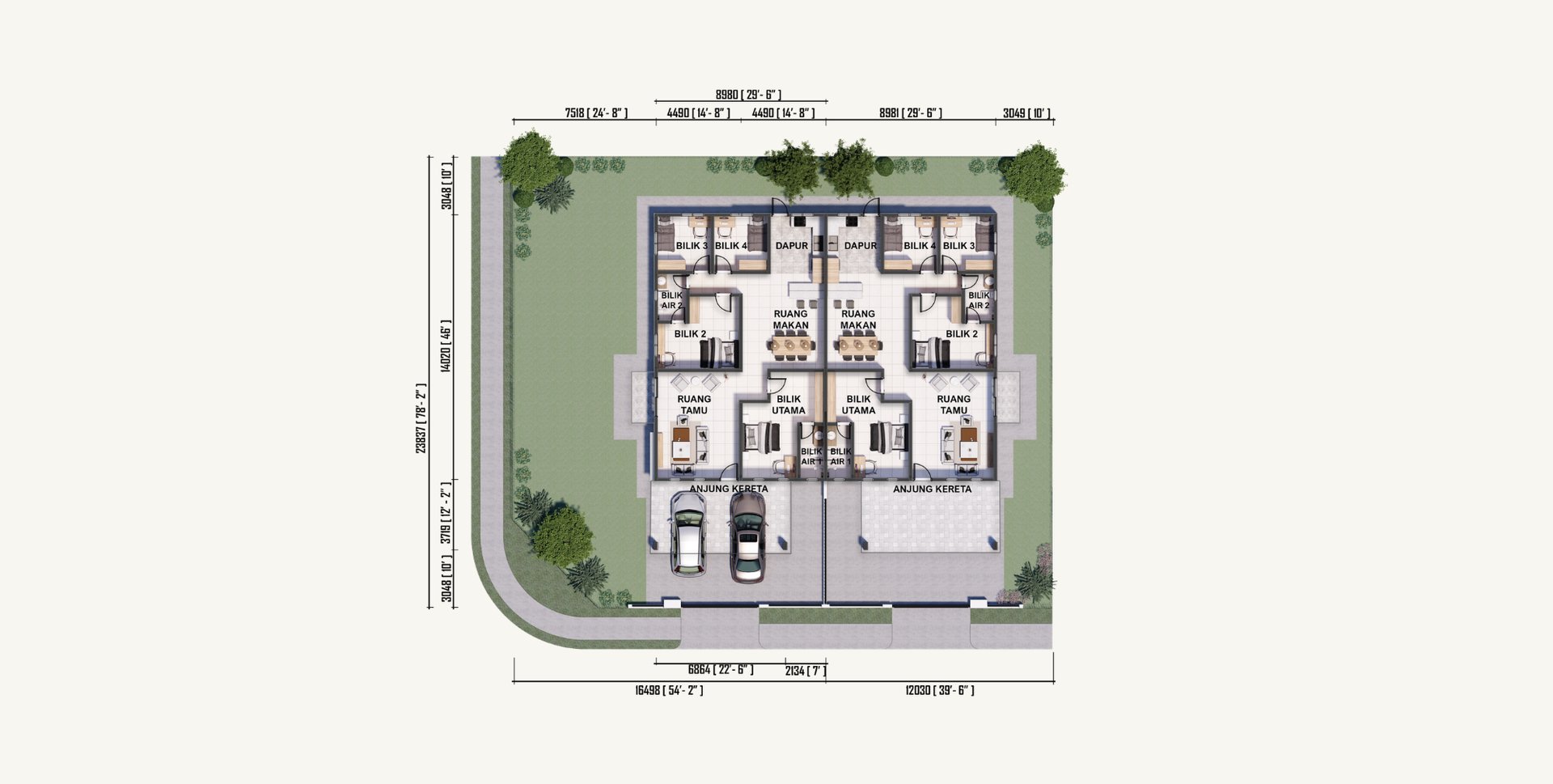 an abstract photo of a curved building with a blue sky in the background